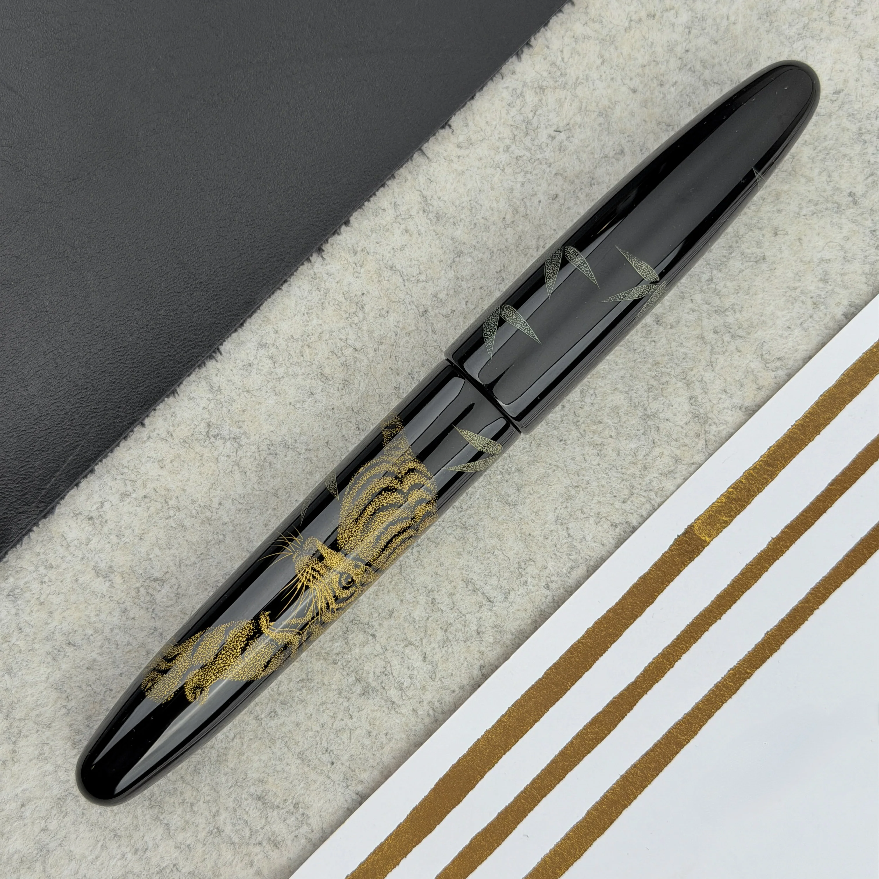 TACCIA Empress Fountain Pen - Chinkin Tiger (Limited Edition) - Image 2
