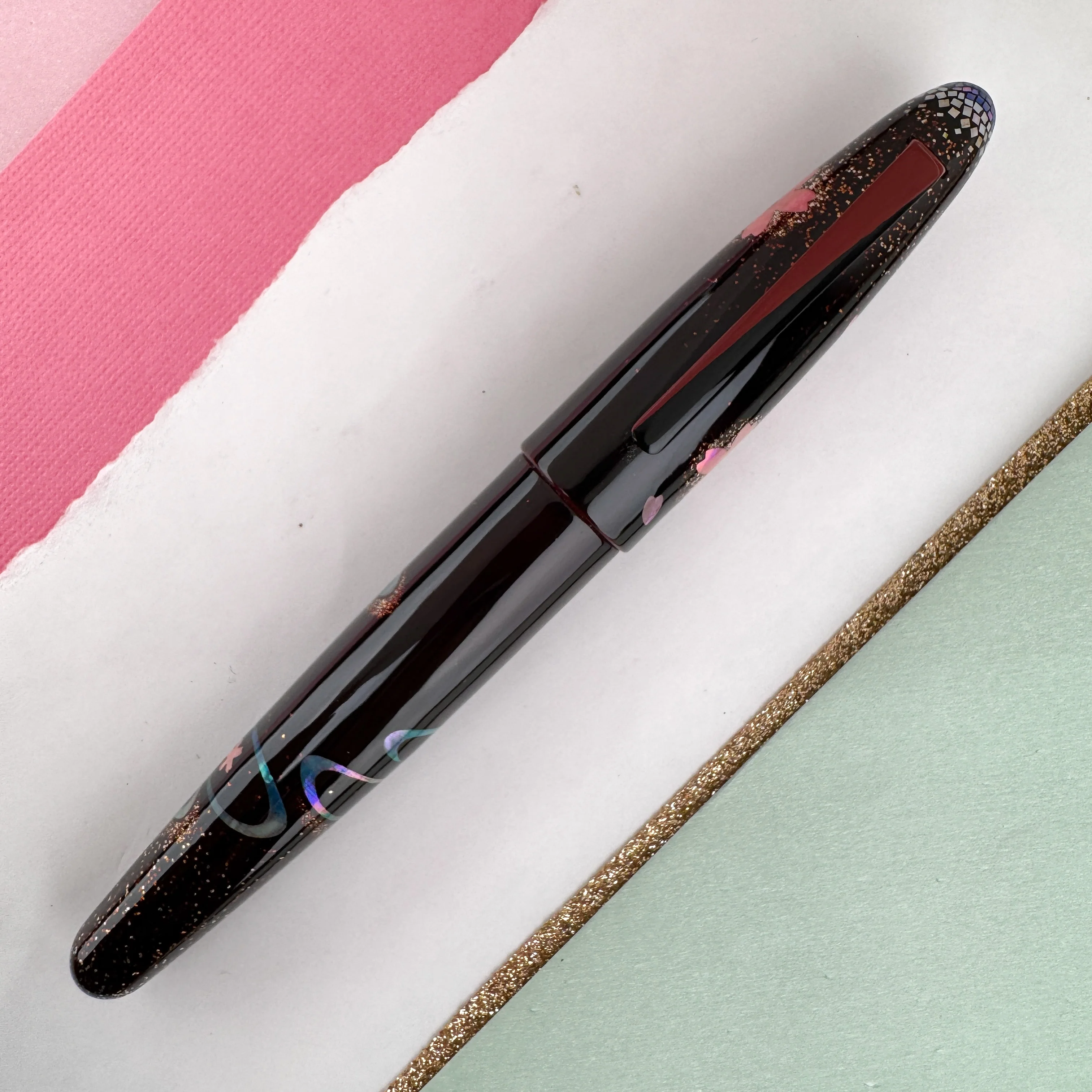 TACCIA Empress Fountain Pen - Shidare Sakura (Limited Edition) - Image 2