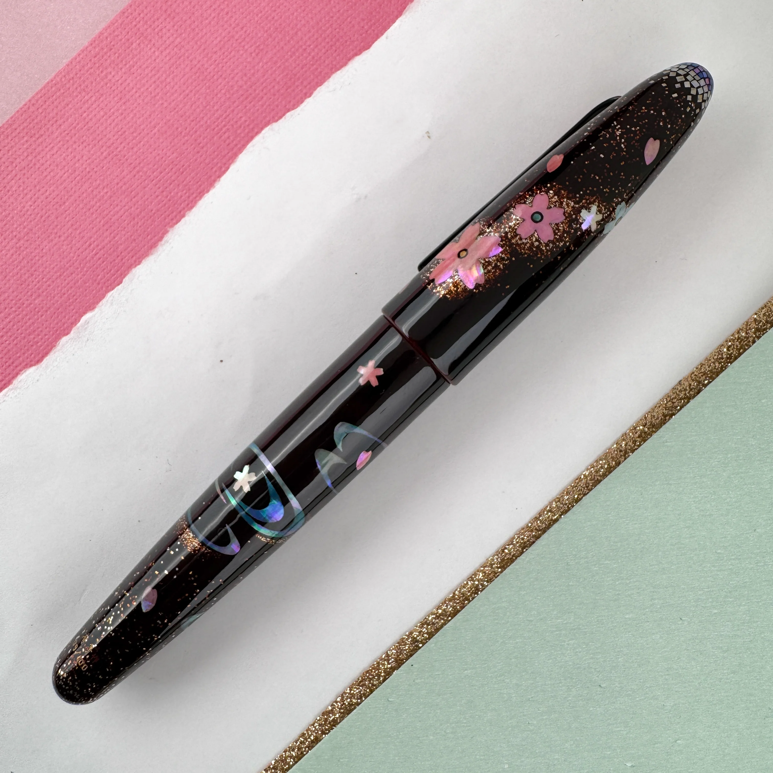 TACCIA Empress Fountain Pen - Shidare Sakura (Limited Edition) - Image 3