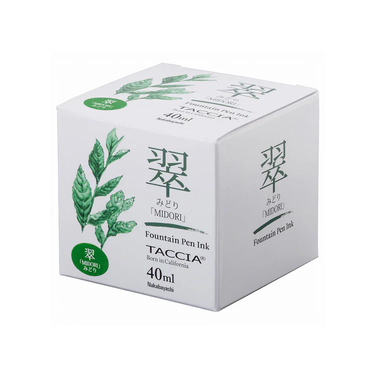 Taccia Sunao-Iro 40ml Bottled Ink - Midori - Image 3