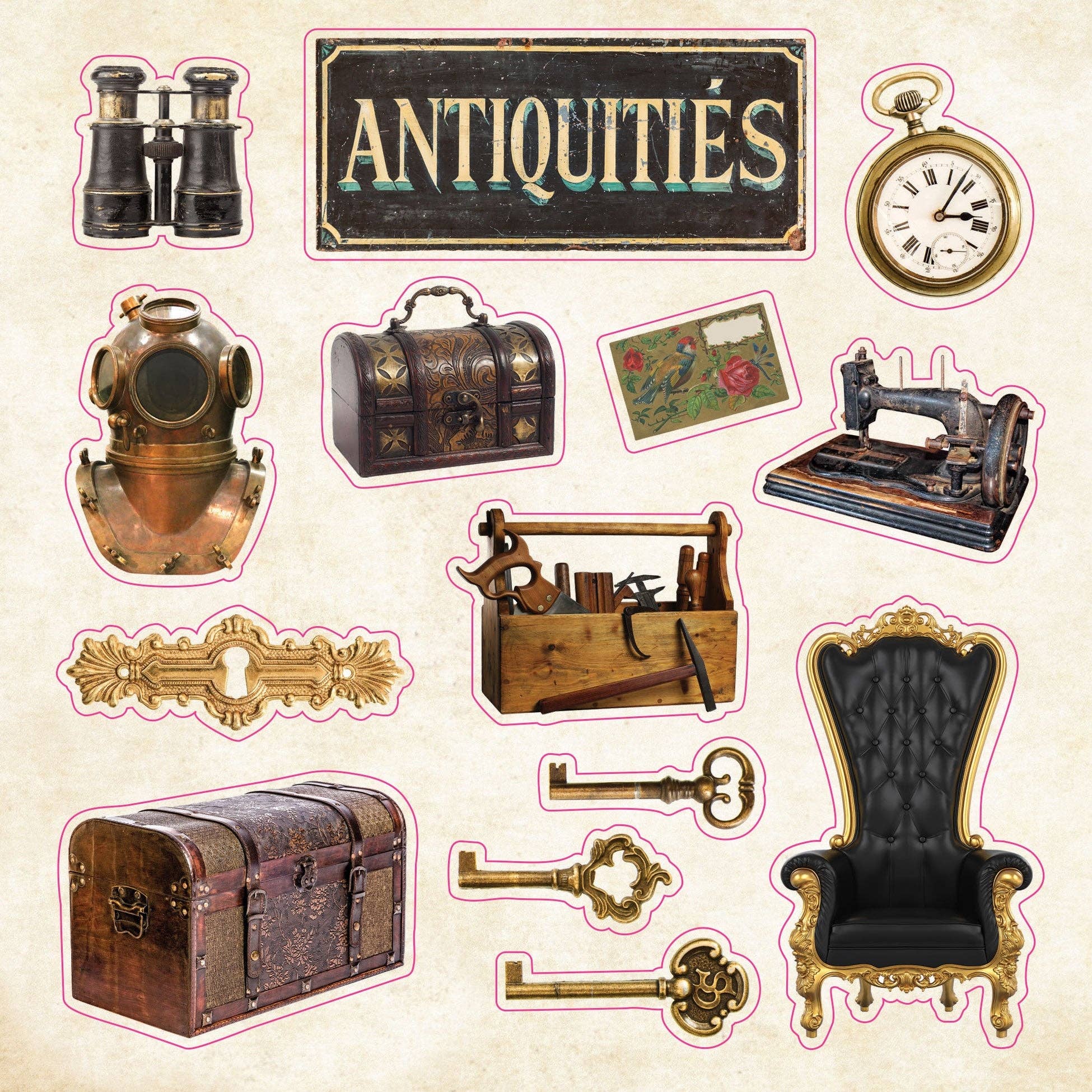 The Sticker Book of Curiosities - Image 8