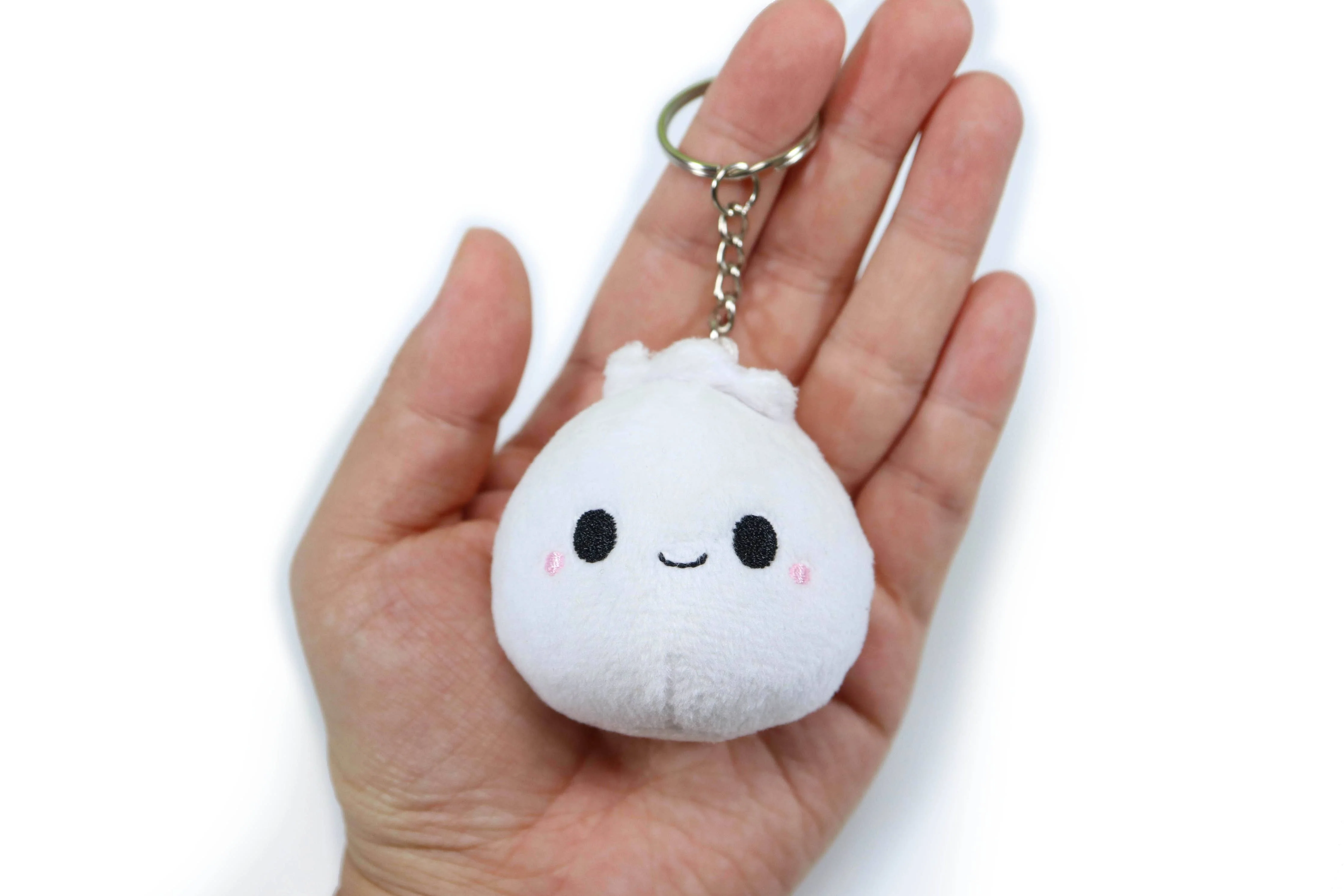 Tiny Bao Plush Keychain: With Steamer - Image 7