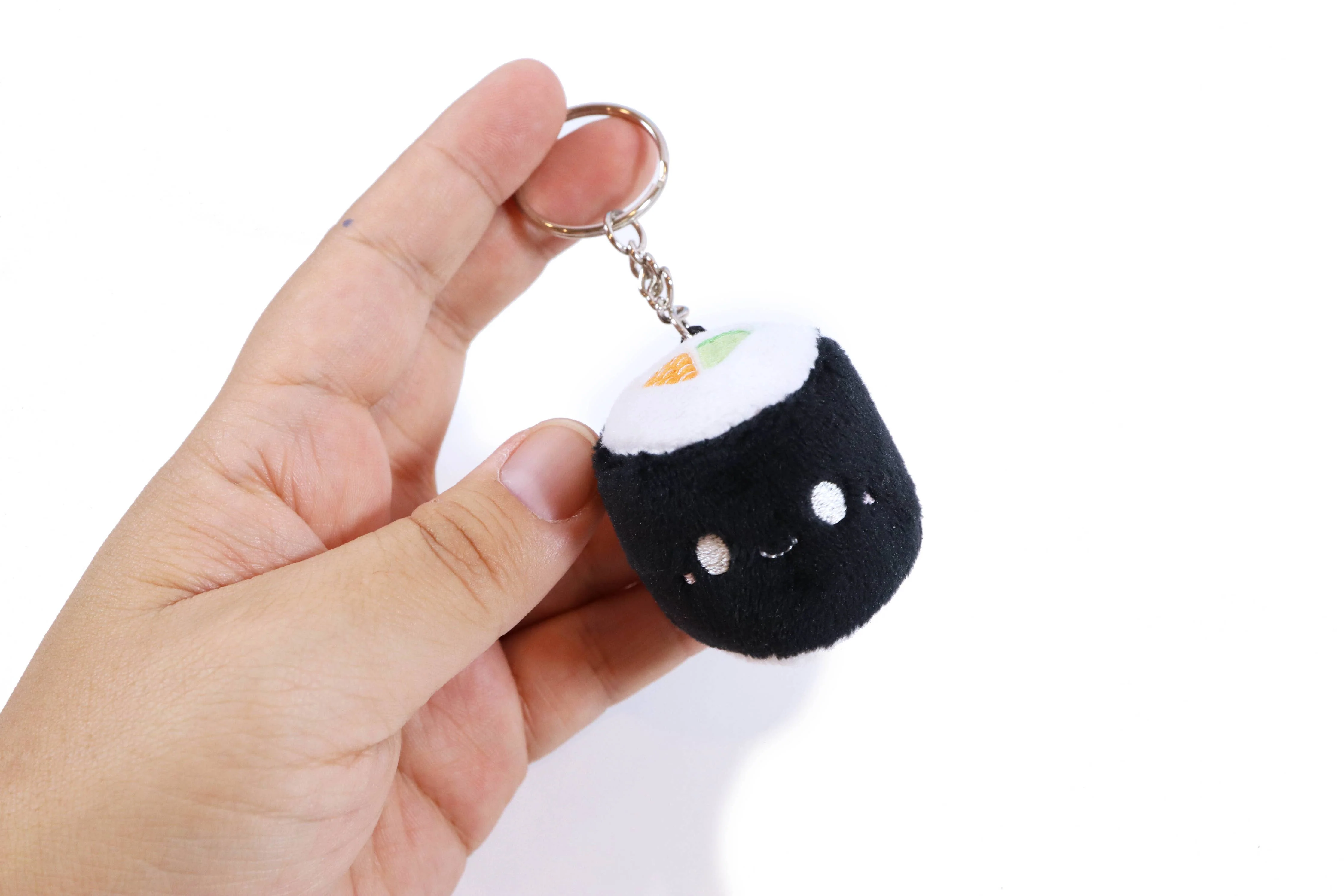 Emii Creations Tiny Sushi Roll Plush Keychain - Image 5