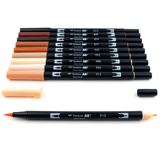 Tombow Dual Brush Marker - Portrait Palette - Image 3