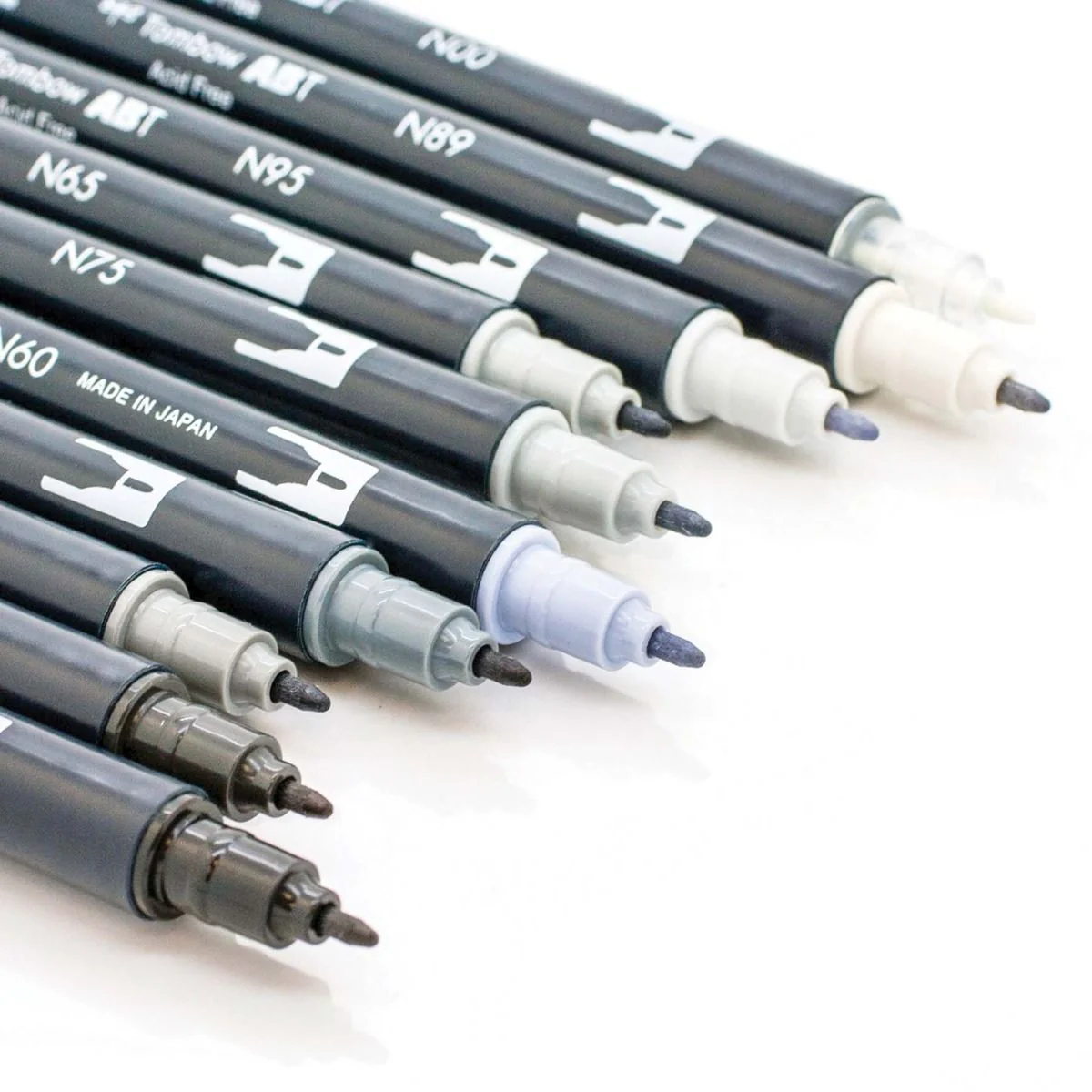 Tombow Dual Brush Marker - Grayscale Palette - Image 3