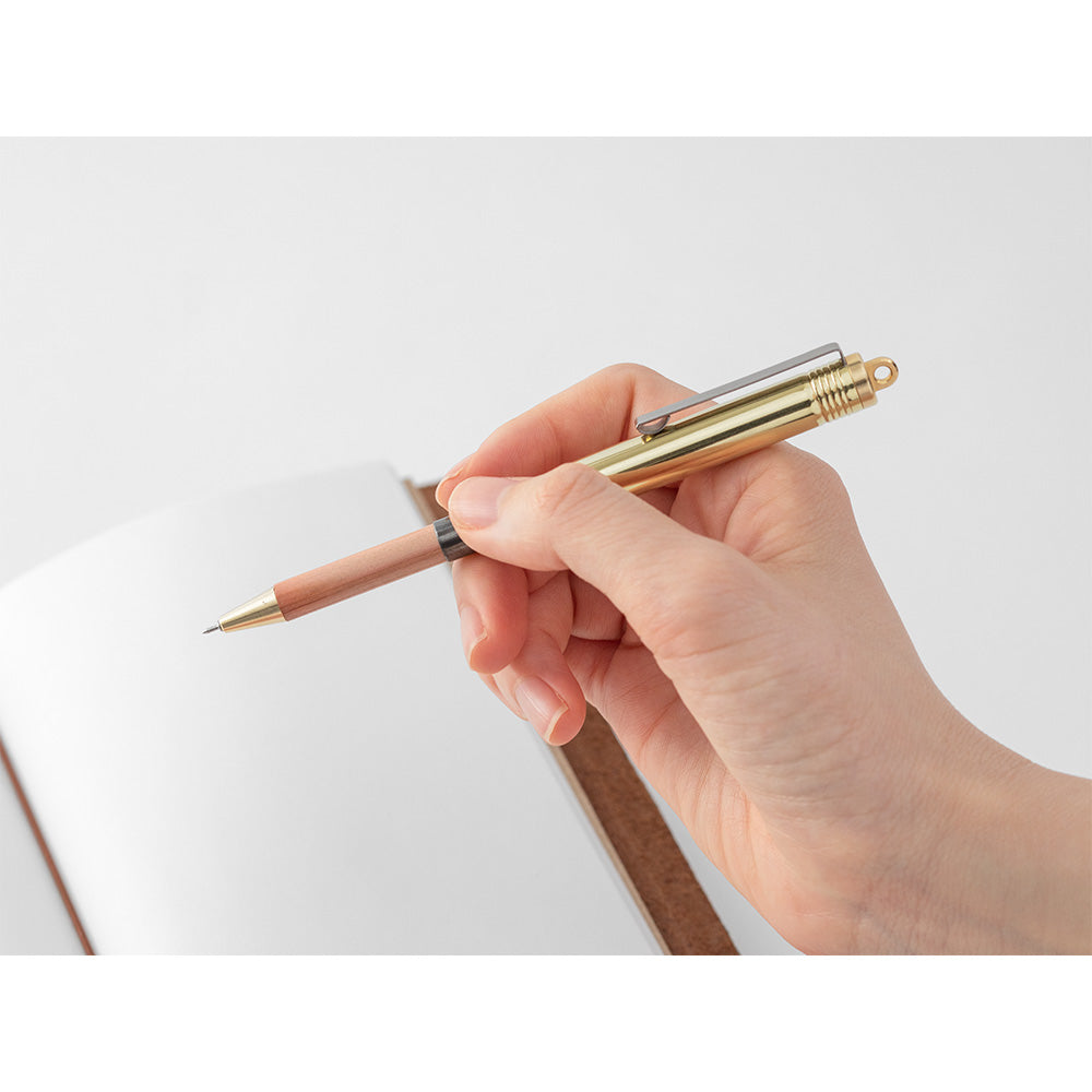 Traveler's Brass Ballpoint Pen - Image 6