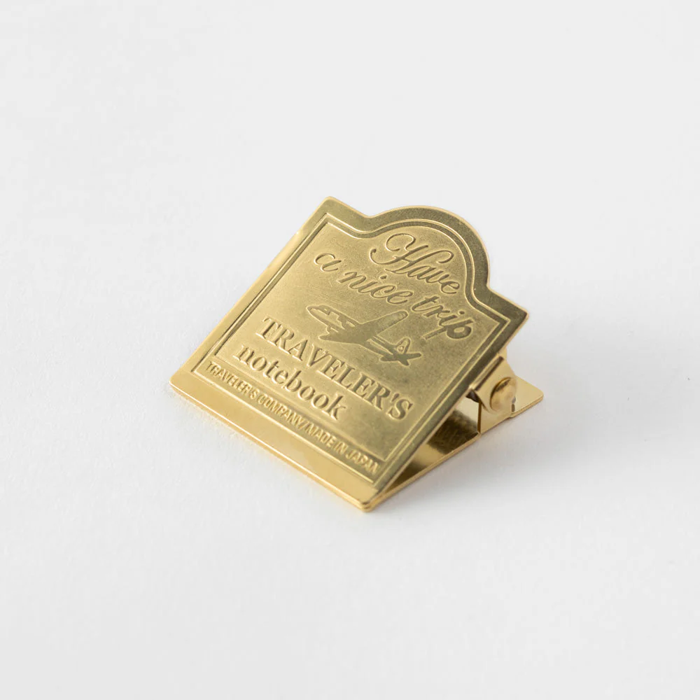 Traveler's Brass Clip - Airplane - Image 3