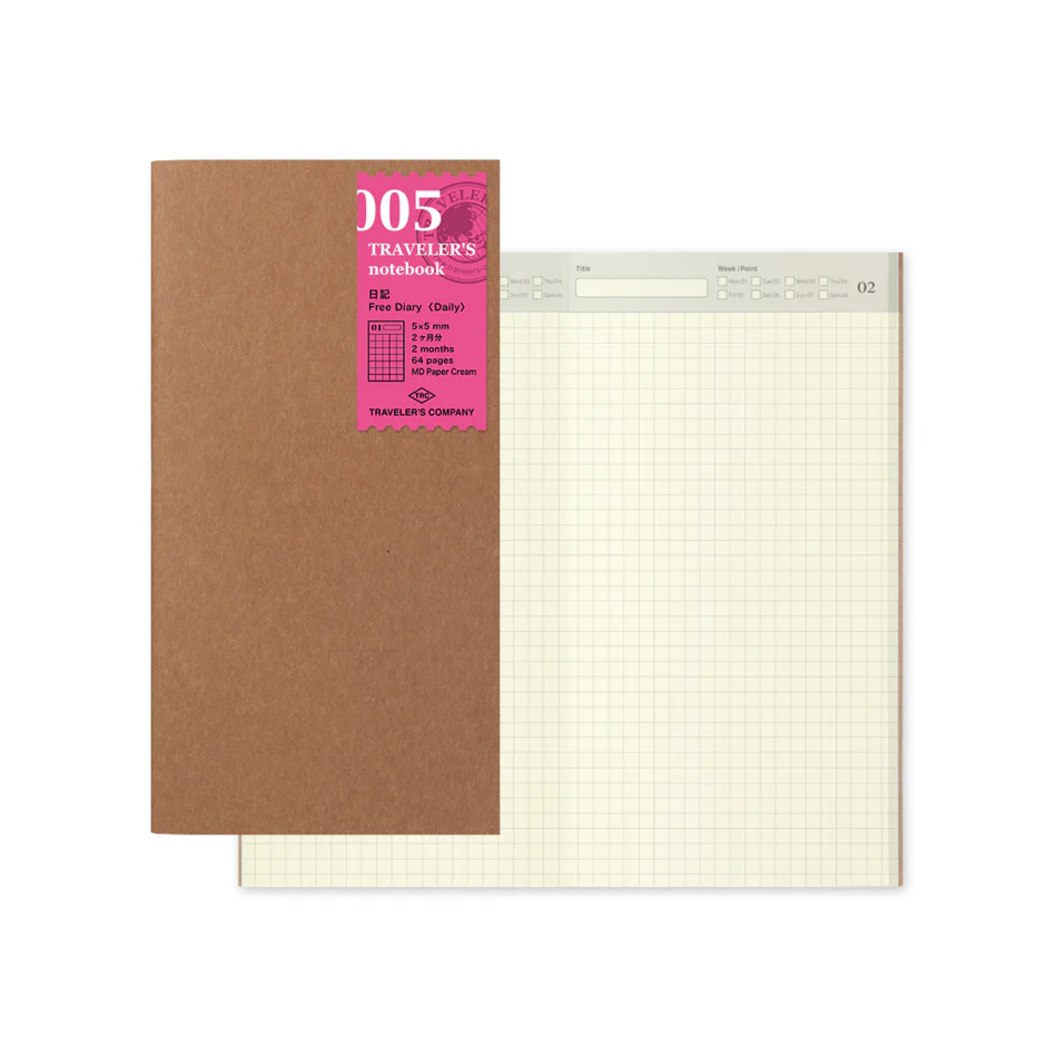 Traveler's Diary Notebook Refill - Regular Size - Image 4