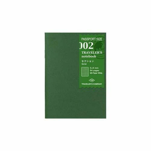 Traveler's Grid Notebook Refill - Passport Size - Image 4