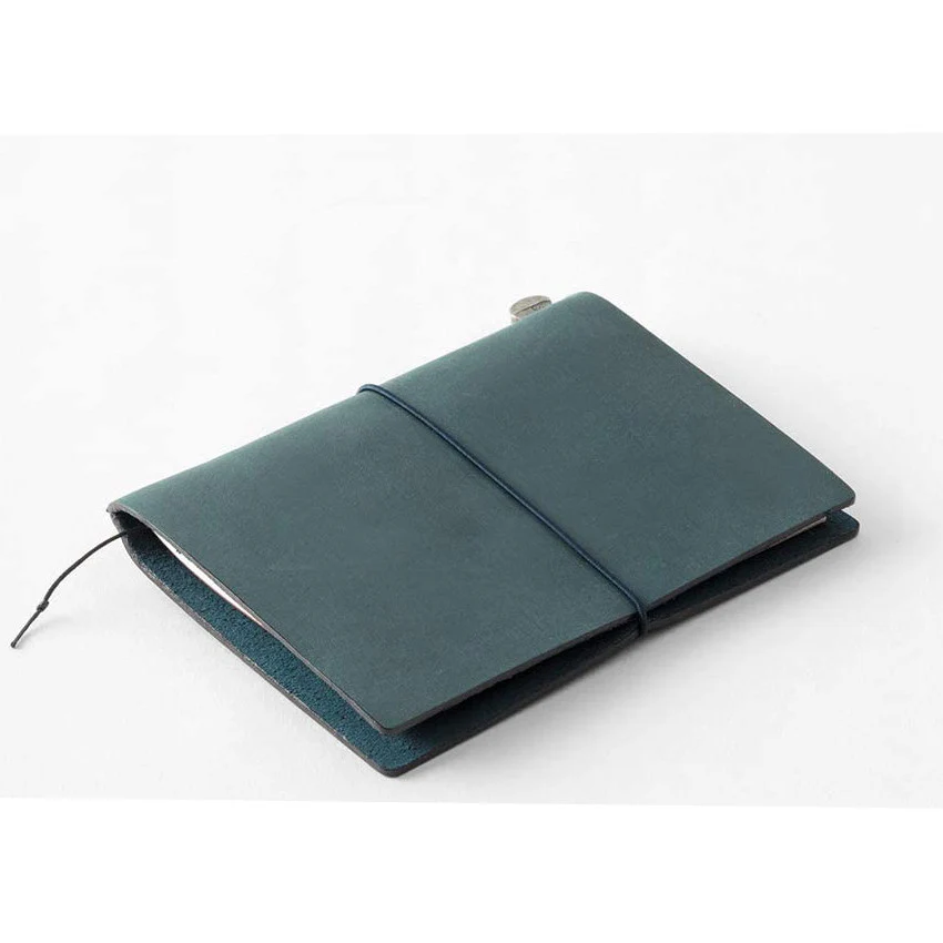 Traveler's Leather Notebook - Passport Size - Blue - Image 7