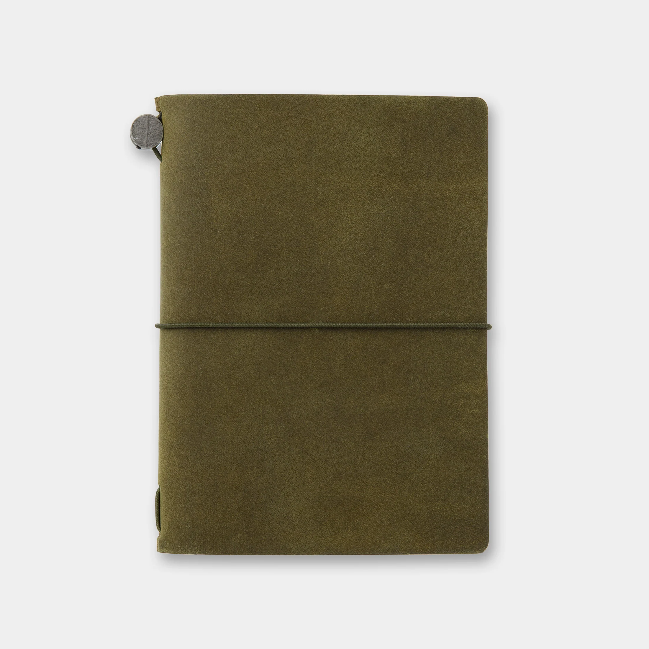 Traveler's Leather Notebook - Passport Size - Olive - Image 6