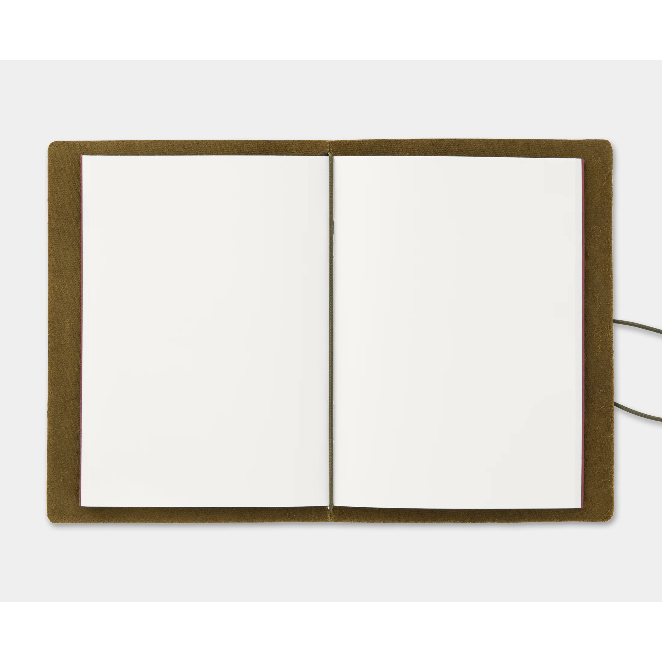 Traveler's Leather Notebook - Passport Size - Olive - Image 7