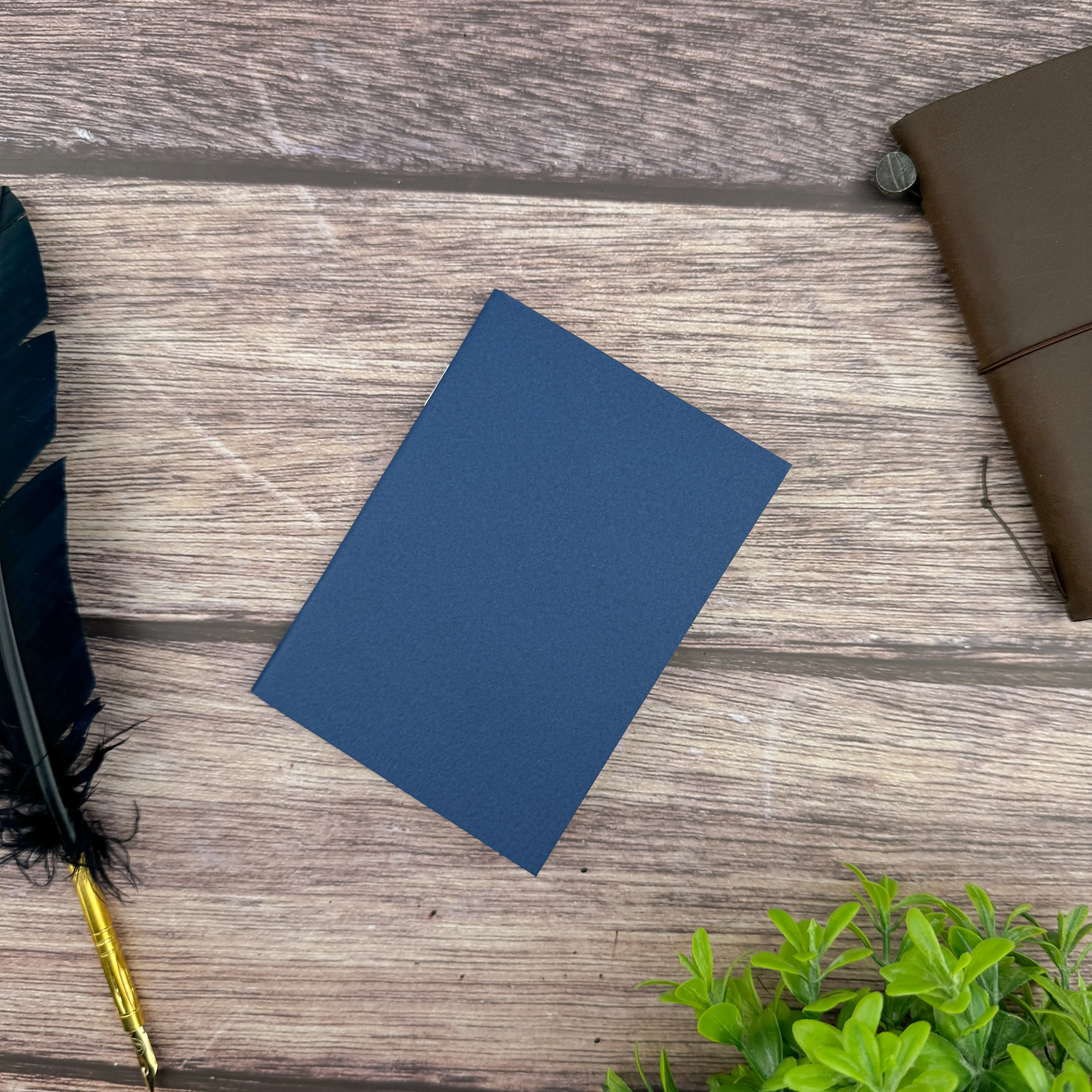 Traveler's Lined Notebook Refill - Passport Size - Image 3