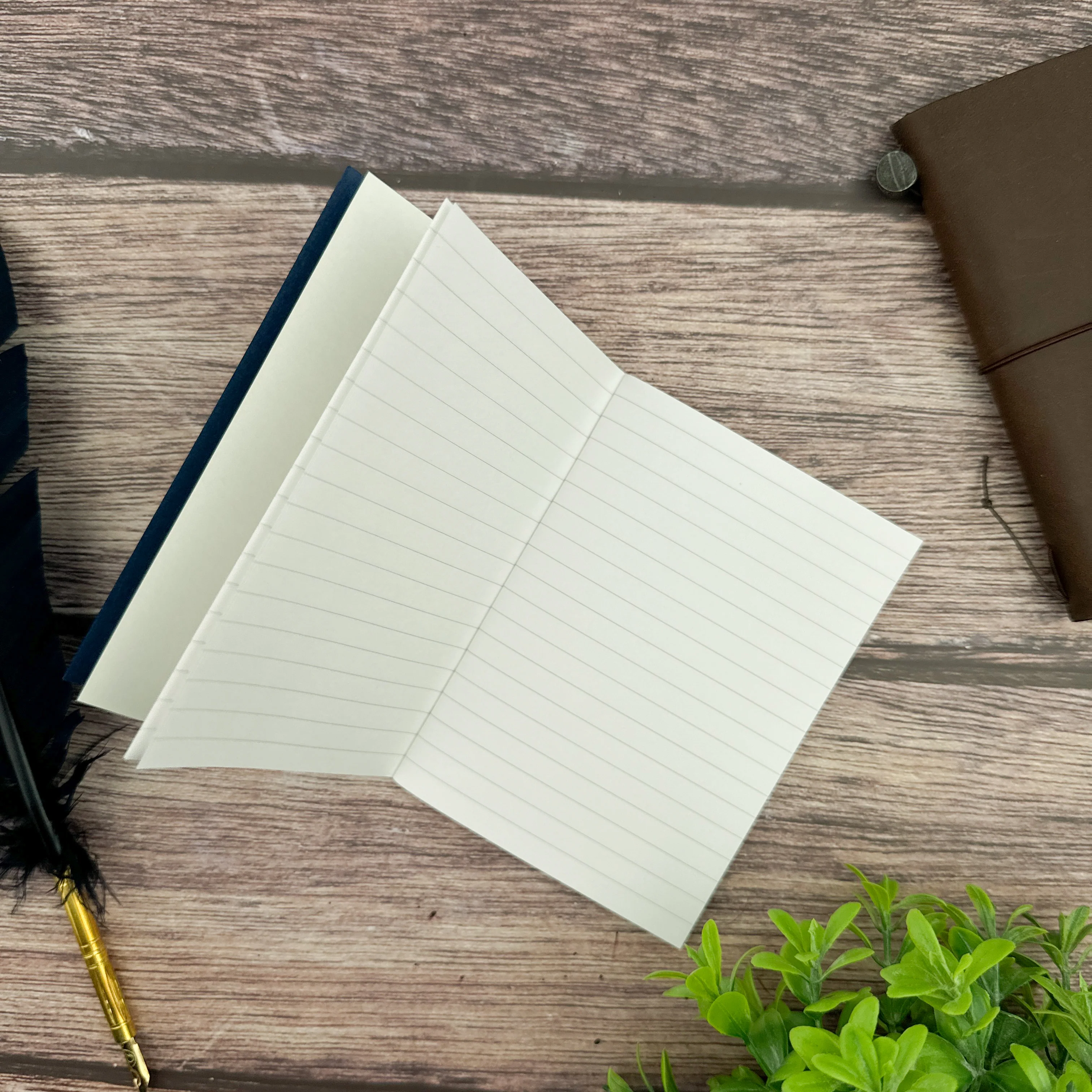 Traveler's Lined Notebook Refill - Passport Size - Image 4
