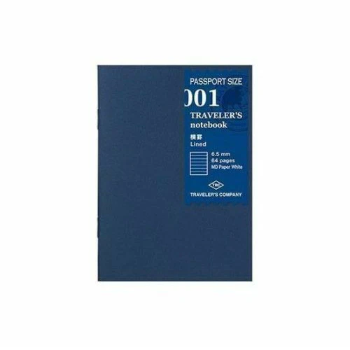 Traveler's Lined Notebook Refill - Passport Size - Image 6