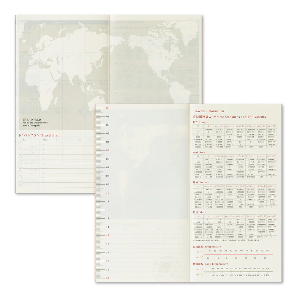 Traveler's Monthly Diary - Regular Size - Image 6