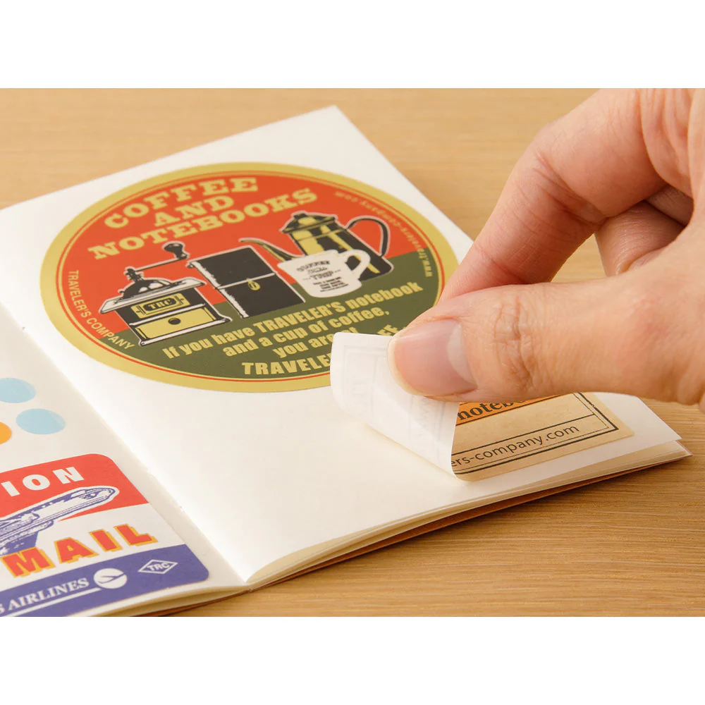 Traveler's Sticker Release Notebook Refill - Passport Size - Image 10