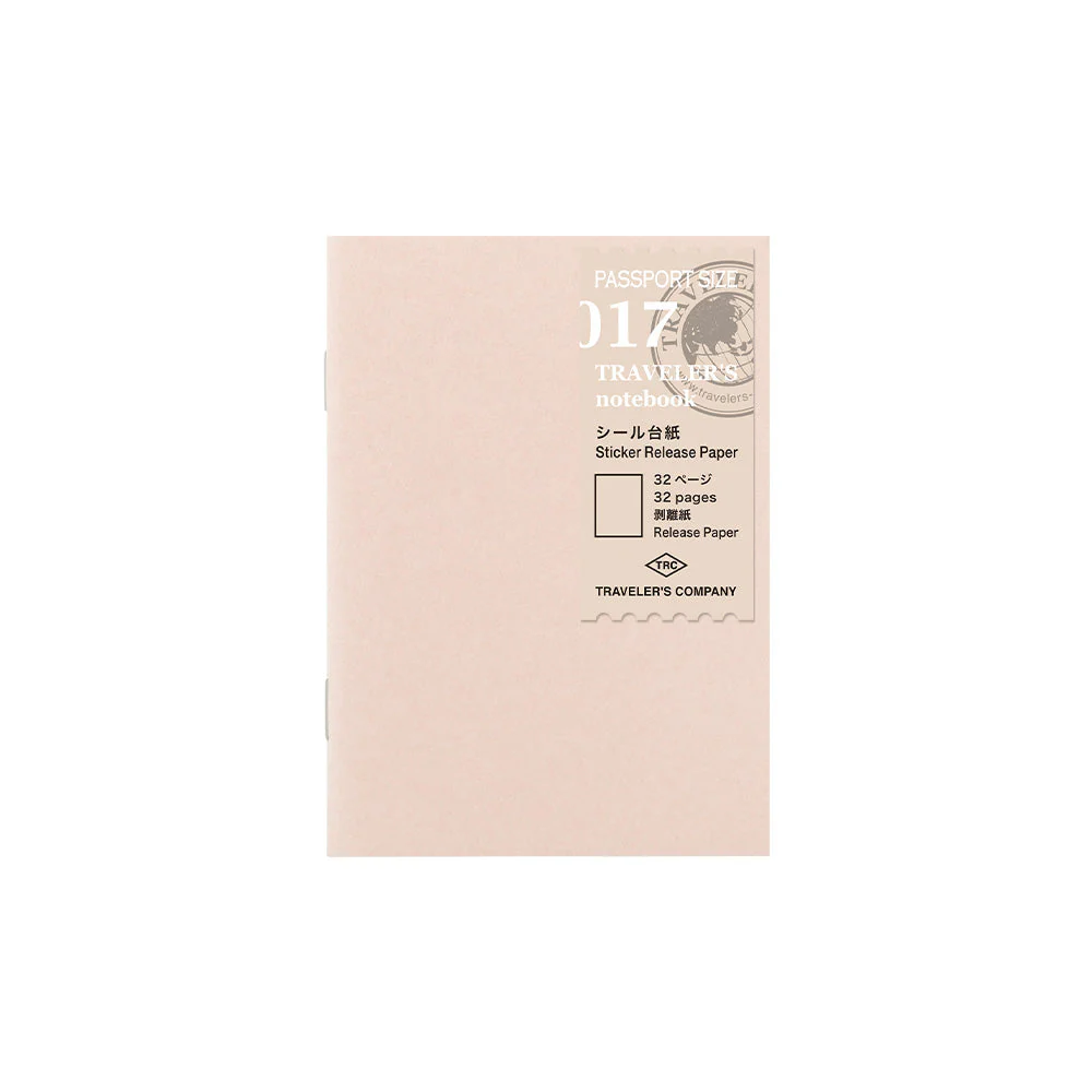 Traveler's Sticker Release Notebook Refill - Passport Size - Image 5