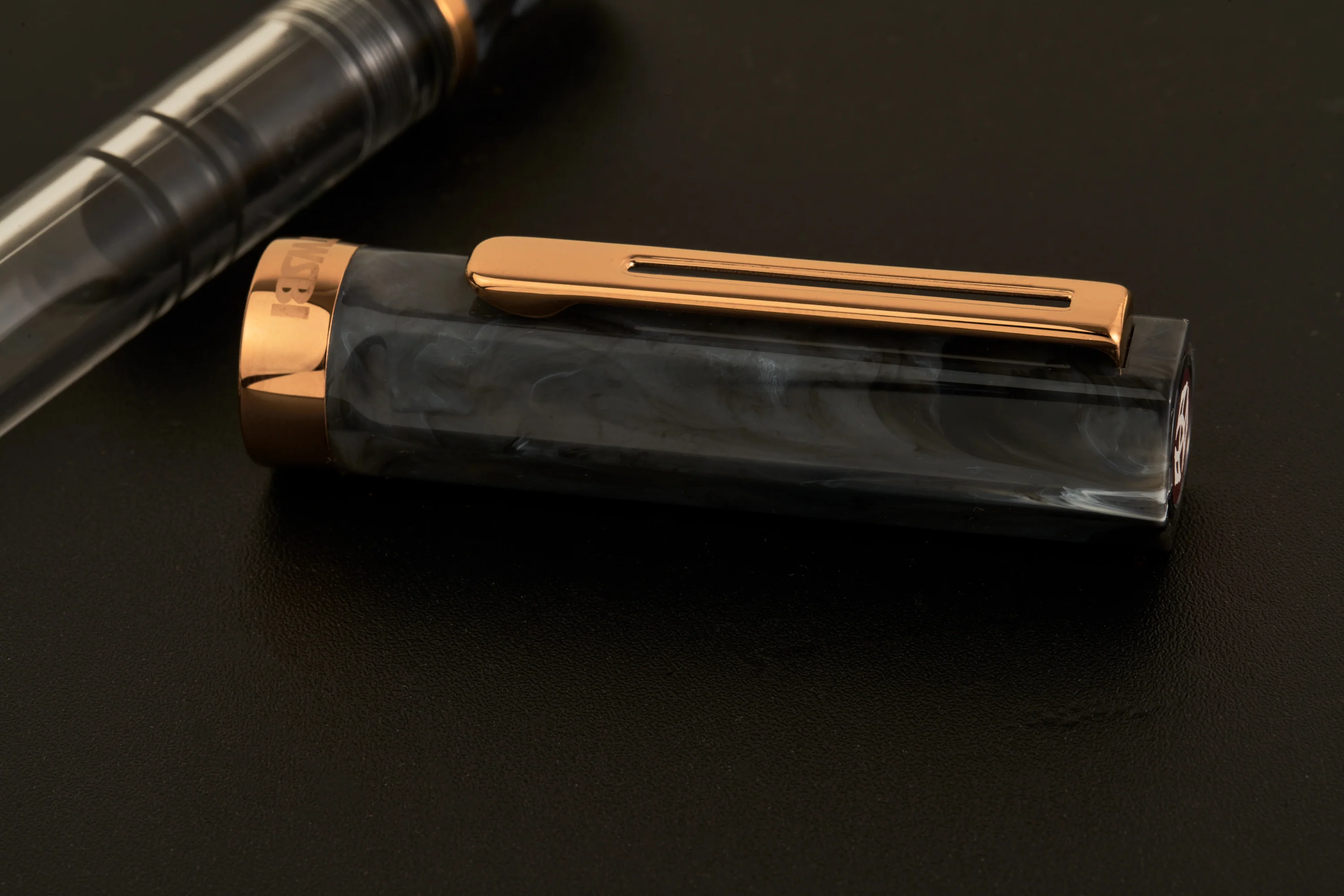 TWSBI Eco Fountain Pen - Black Marble w/Bronze - Image 5