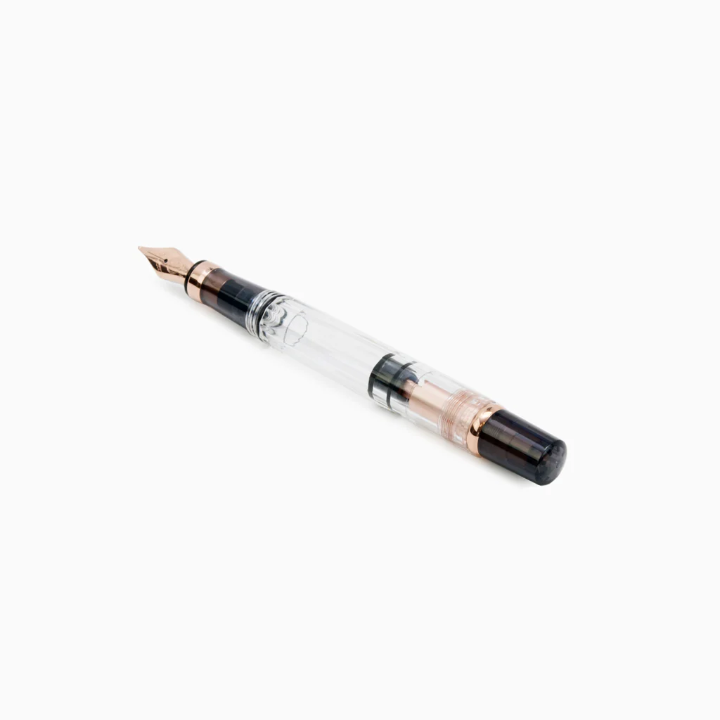 TWSBI Diamond 580 Fountain Pen - Smoke w/ Rose Gold Trim - Image 5
