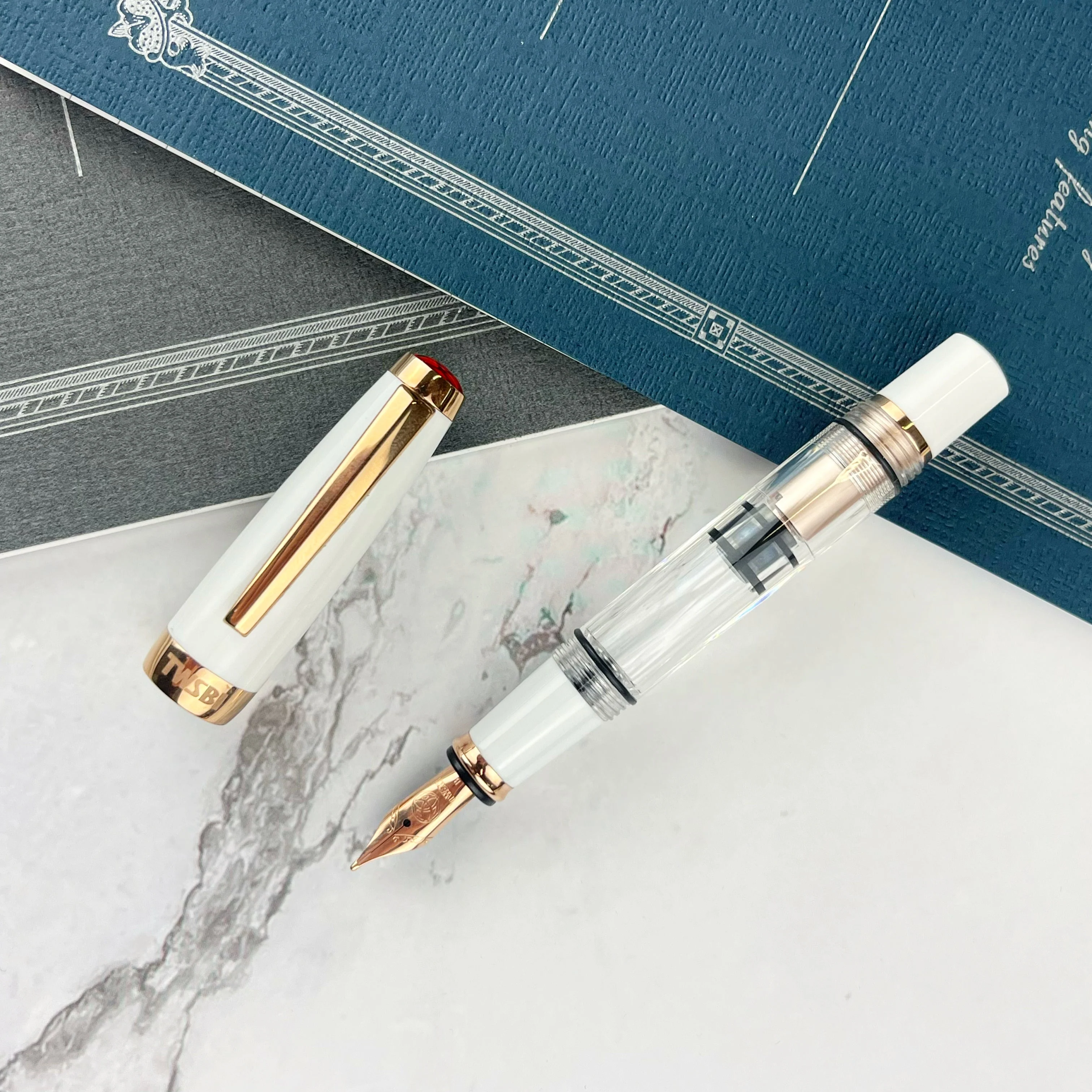 TWSBI Diamond Mini Fountain Pen - Rose Gold - Image 3
