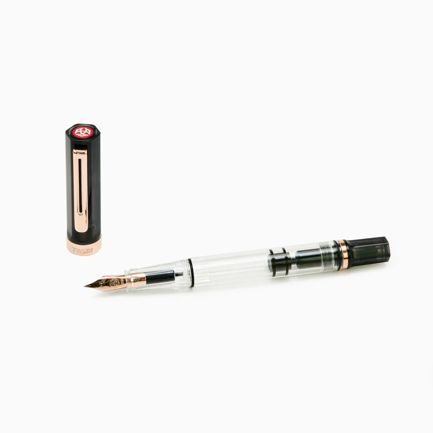 TWSBI Eco Fountain Pen - Smoke w/ Rose Gold - Image 5