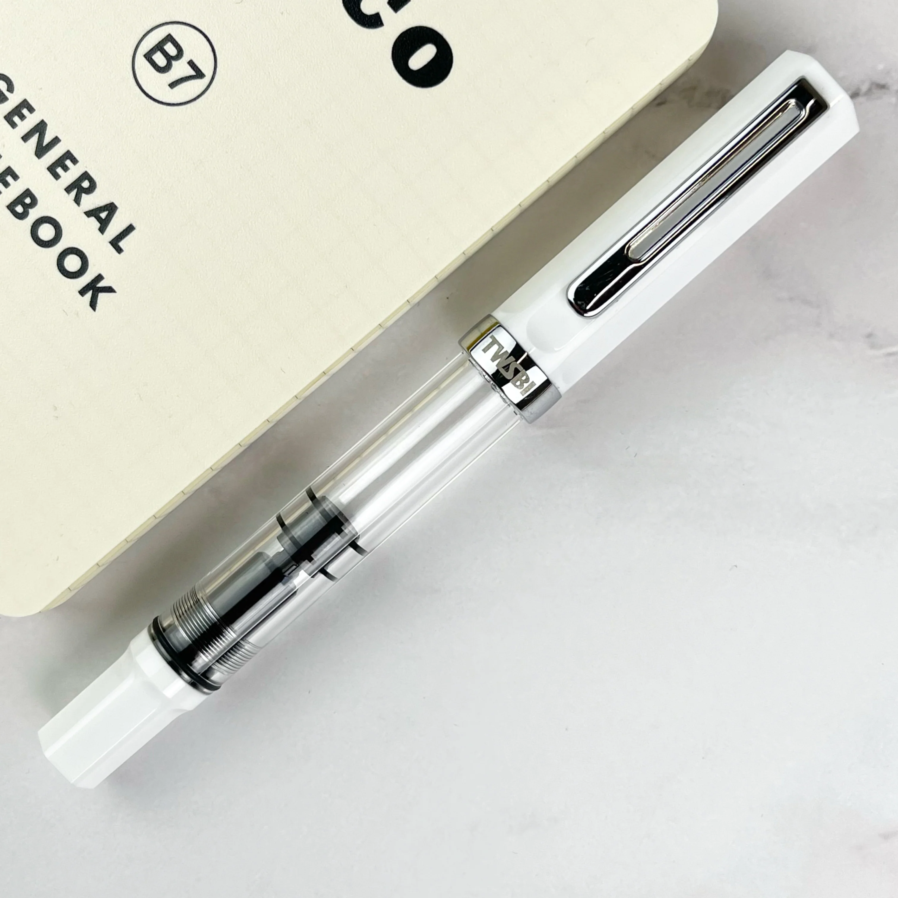 TWSBI Eco Fountain Pen - White - Image 2