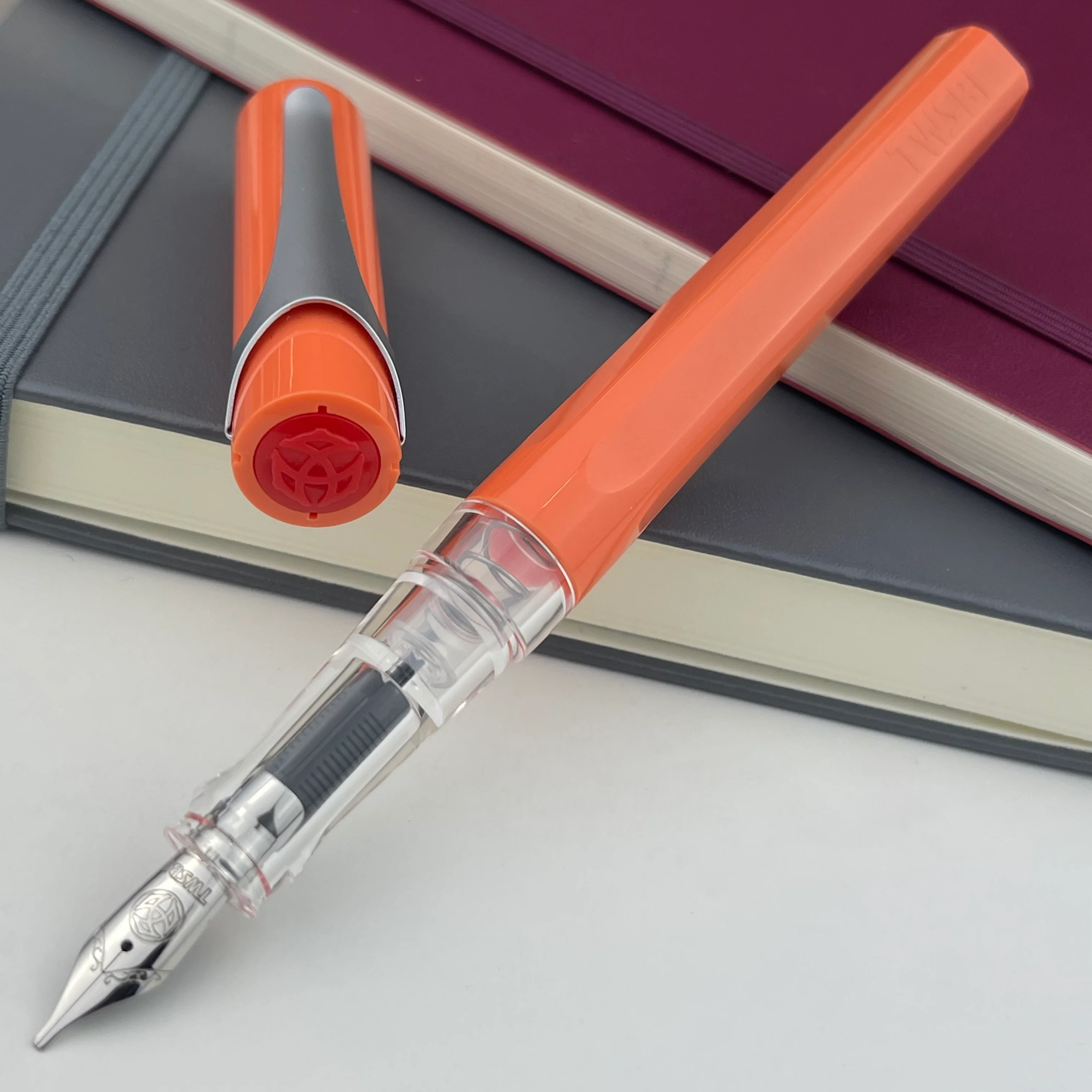 TWSBI Swipe Fountain Pen - Salmon - Image 3