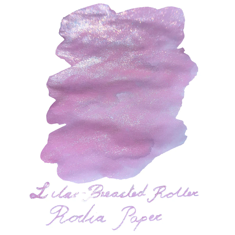Van Dieman's Birds of a Feather - Lilac-Breasted Roller Breast - 30ml Bottled Ink - Image 4