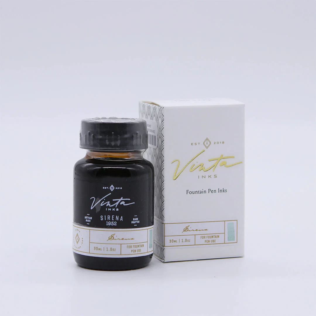 Vinta Mermaid Green (Sirena 1952) - 30ml Bottled Ink - Image 2