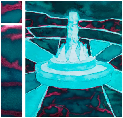 Vinta Technicolor Night (Remedios Circle, 1994) - 15ml Bottled Ink - Image 4