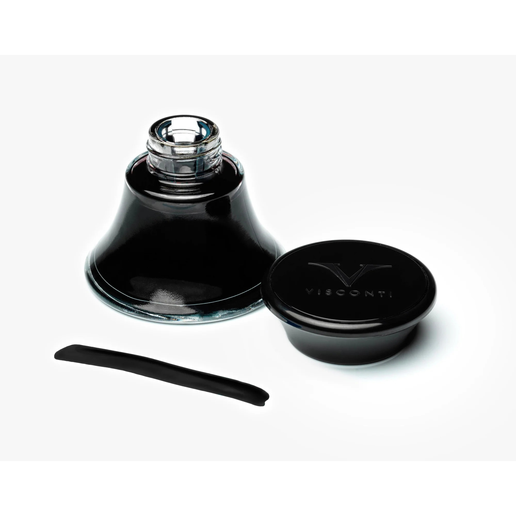 Visconti Black - 50ml Bottled Ink - Image 3