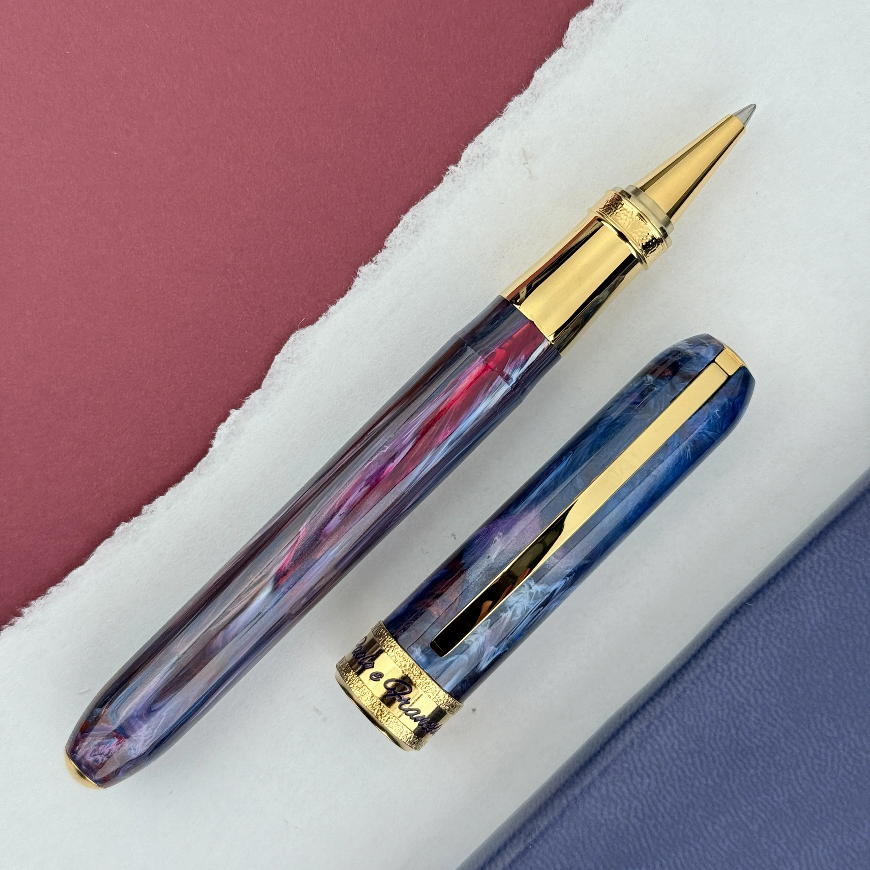 Visconti Comedia Rollerball Pen - Paolo & Francesca (Limited Edition) - Image 2
