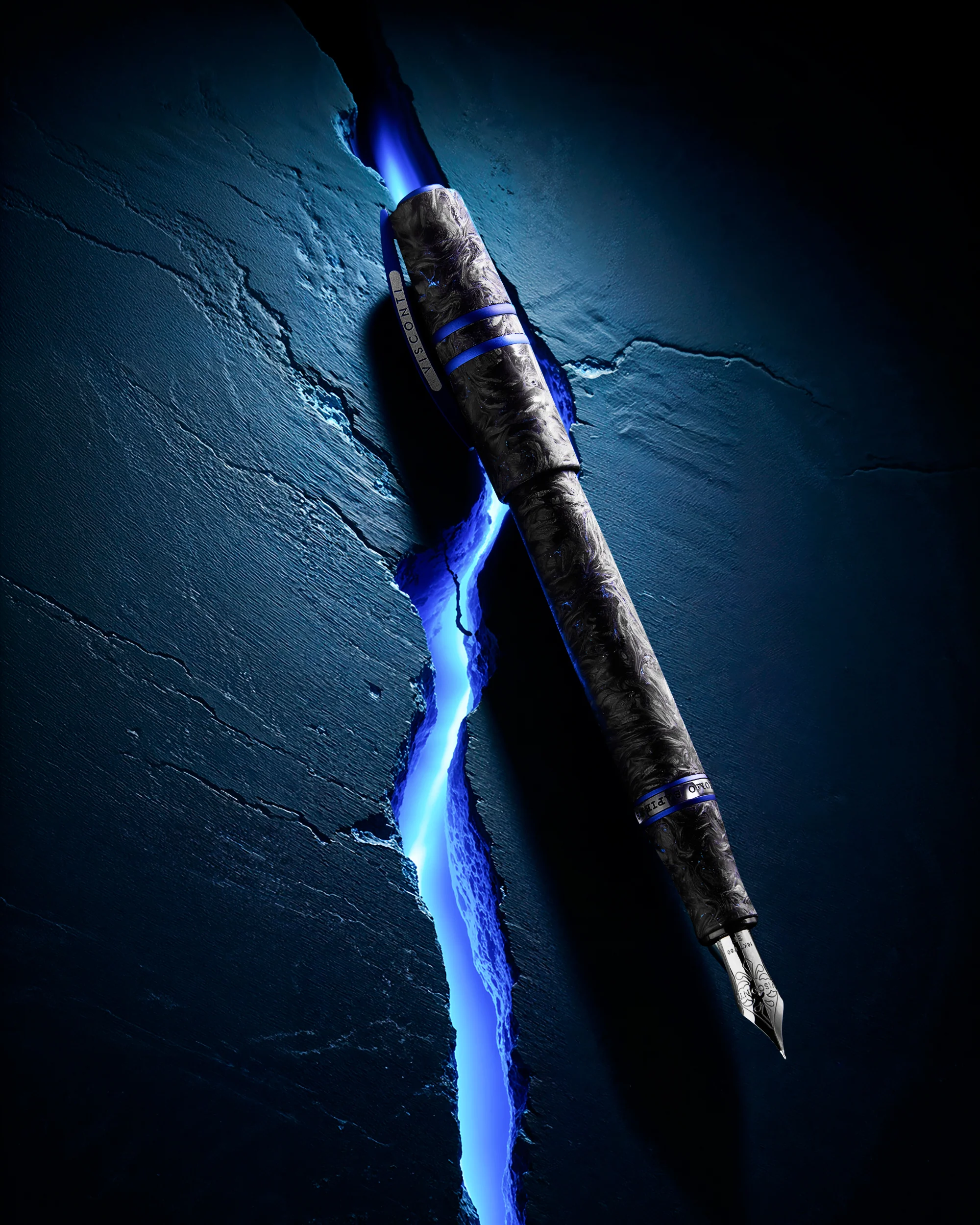 Visconti Homo Sapiens Fountain Pen - Carbon Abyssus (Limited Edition) - Image 5