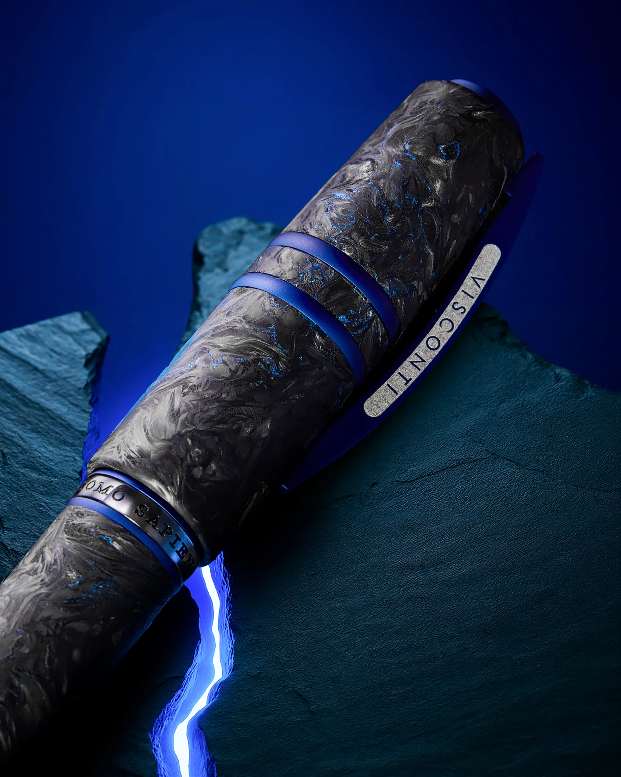 Visconti Homo Sapiens Fountain Pen - Carbon Abyssus (Limited Edition) - Image 8