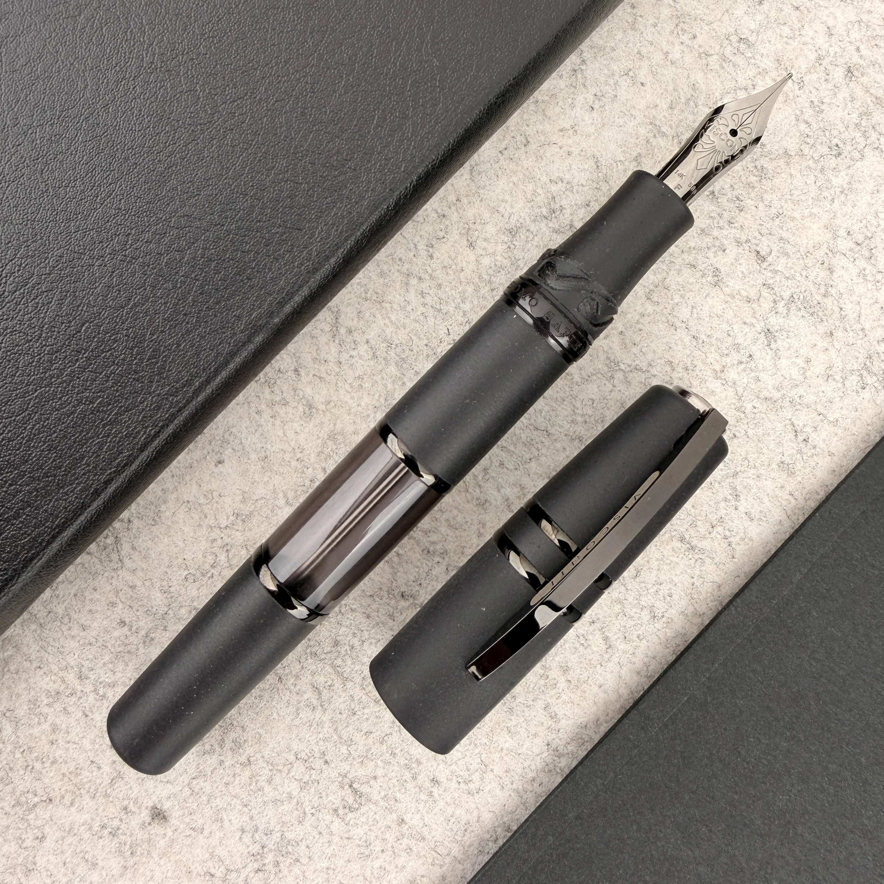 Visconti Homo Sapiens Fountain Pen - Dark Crystal