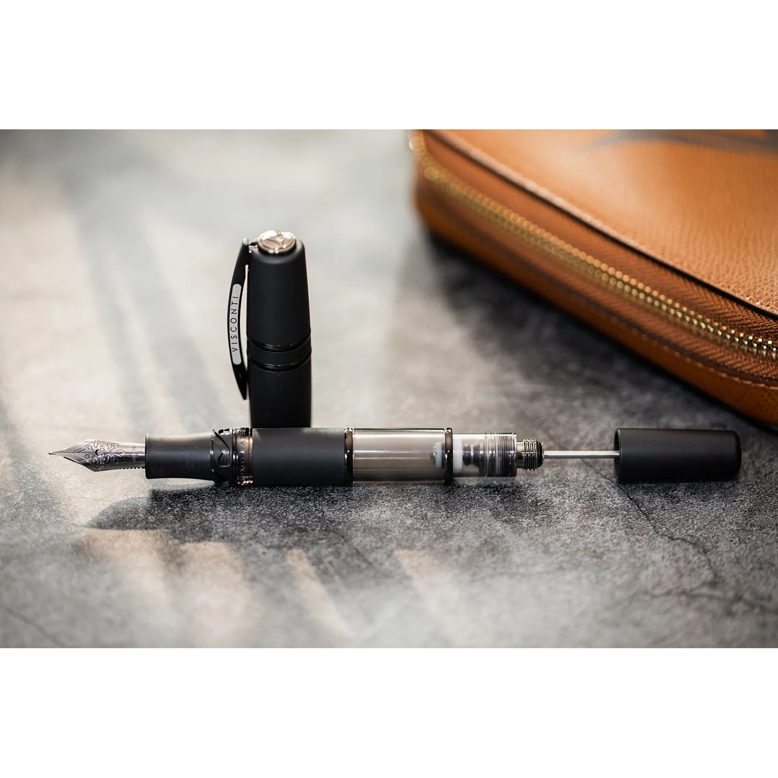 Visconti Homo Sapiens Fountain Pen - Dark Crystal - Image 9
