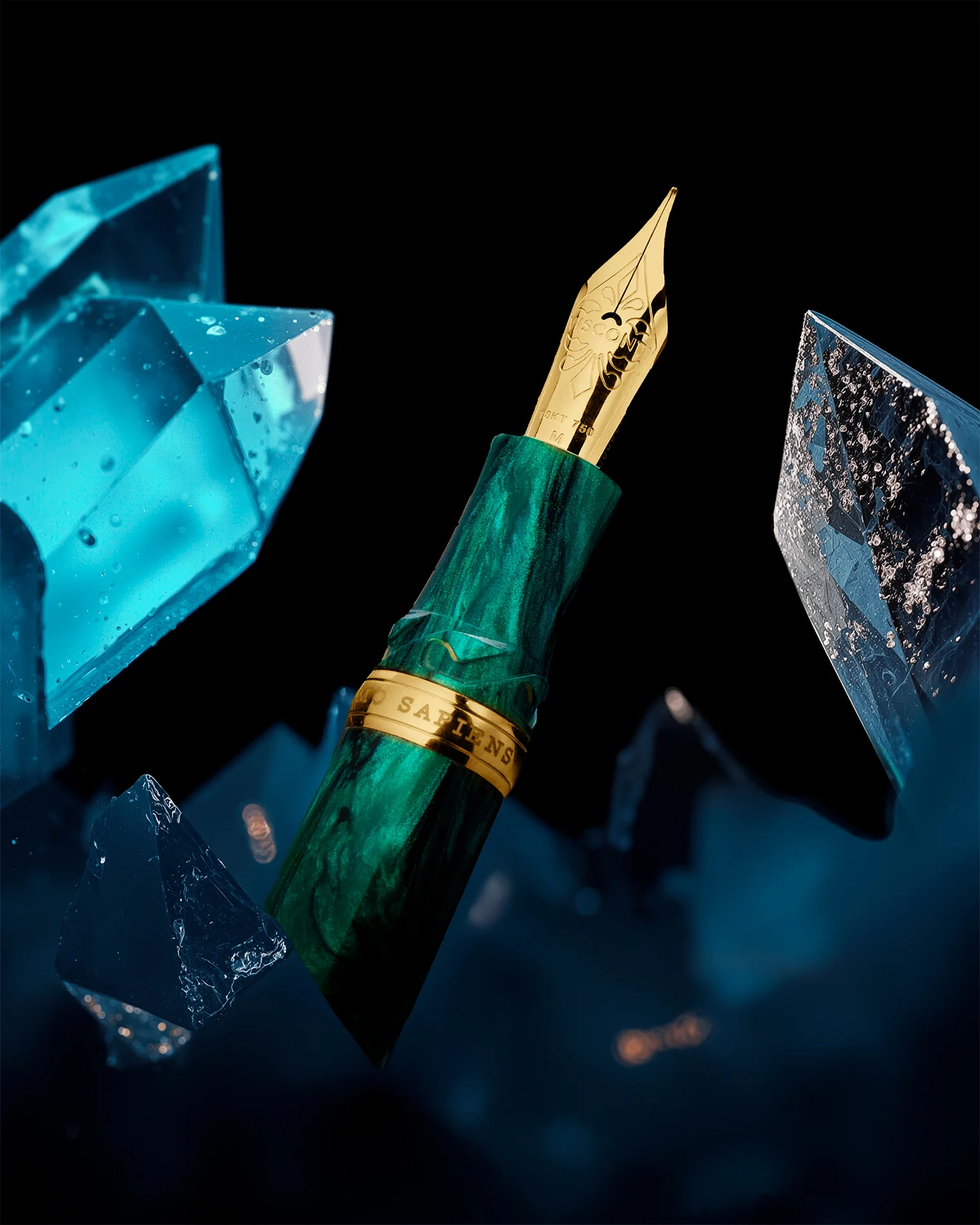 Visconti Homo Sapiens Fountain Pen - Dark Emerald (Limited Edition) - Image 10