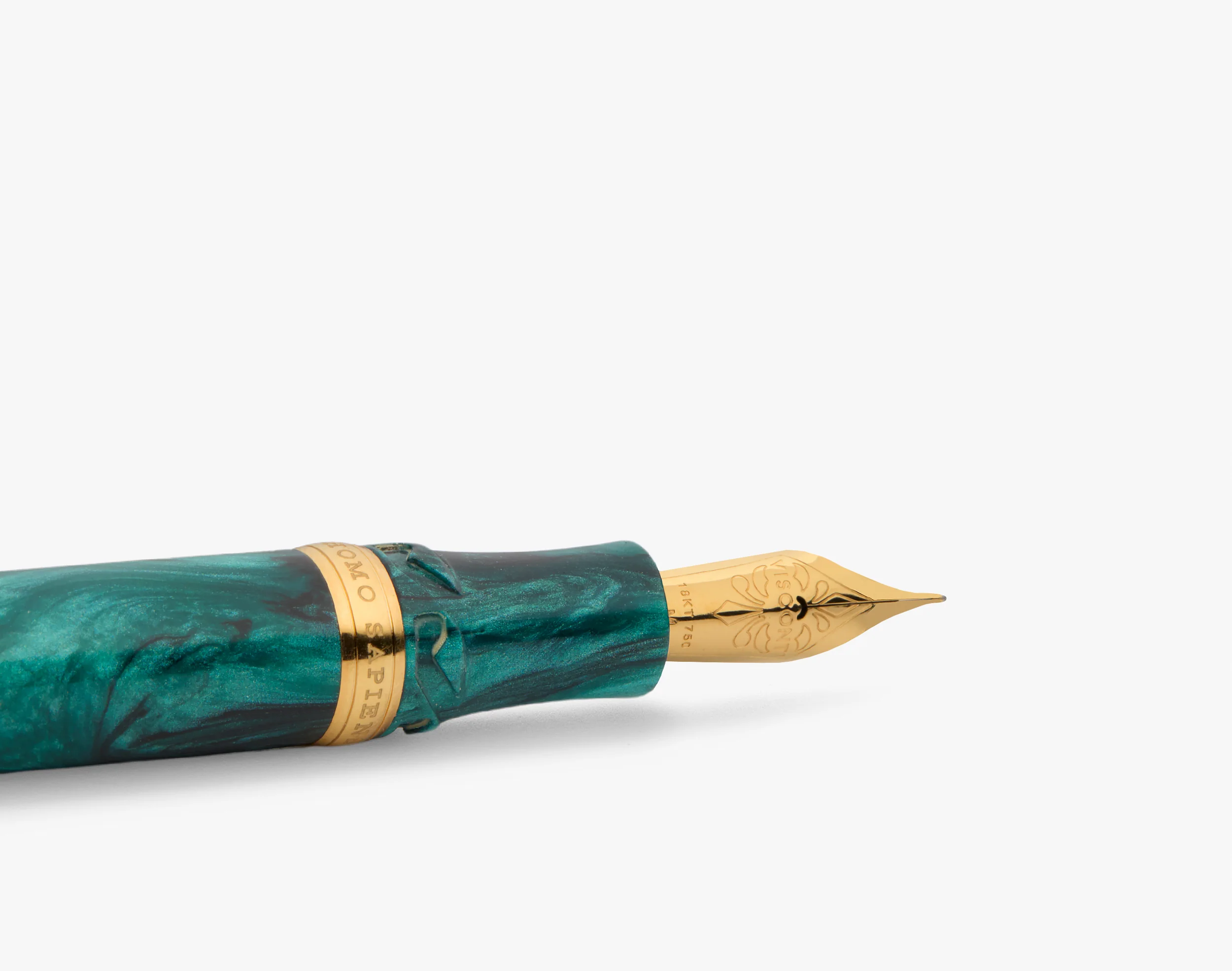 Visconti Homo Sapiens Fountain Pen - Dark Emerald (Limited Edition) - Image 5