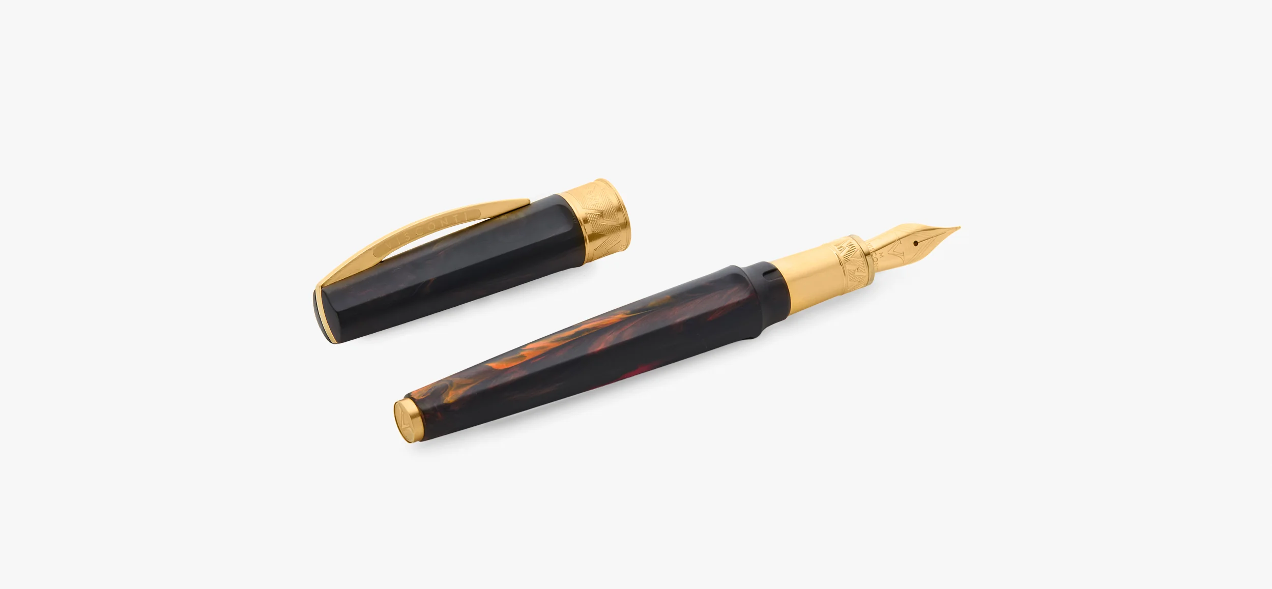 Visconti Mirage Mythos Fountain Pen - Hades - Image 12