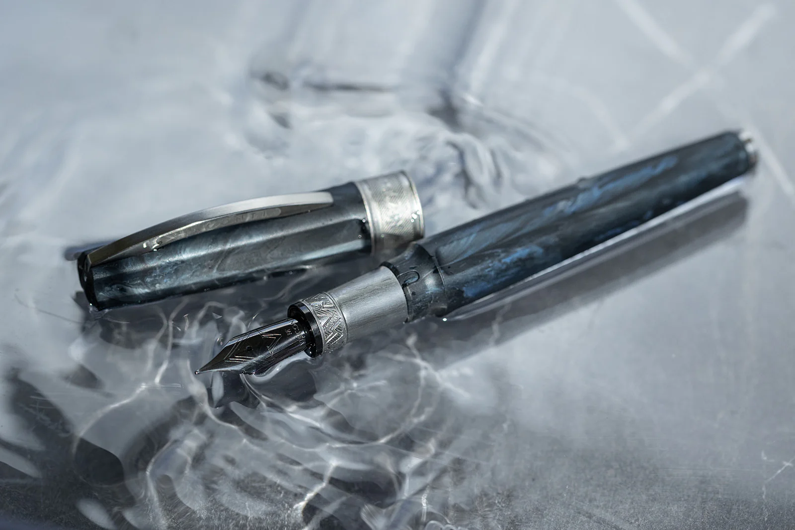 Visconti Mirage Mythos Fountain Pen - Poseidon - Image 3
