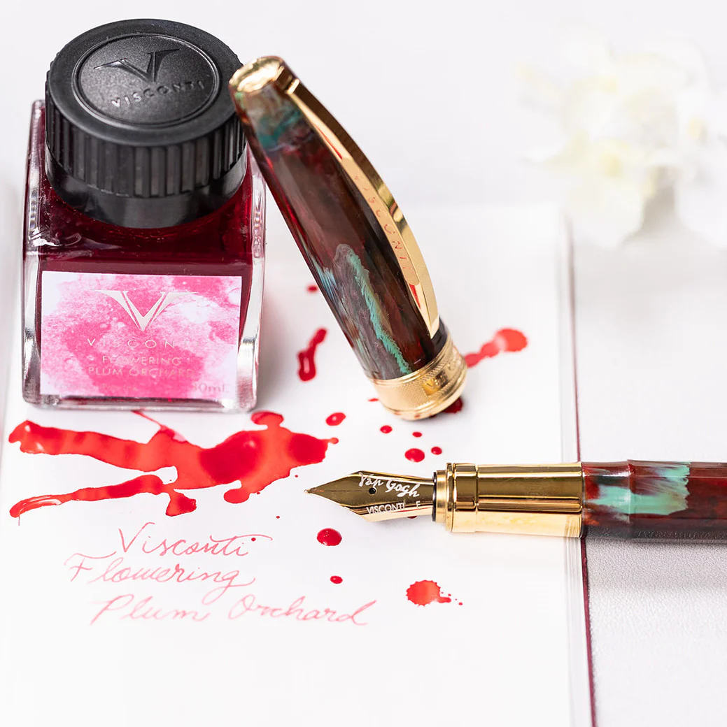 Visconti Van Gogh Fountain Pen - Flowering Plum Orchard - Image 4