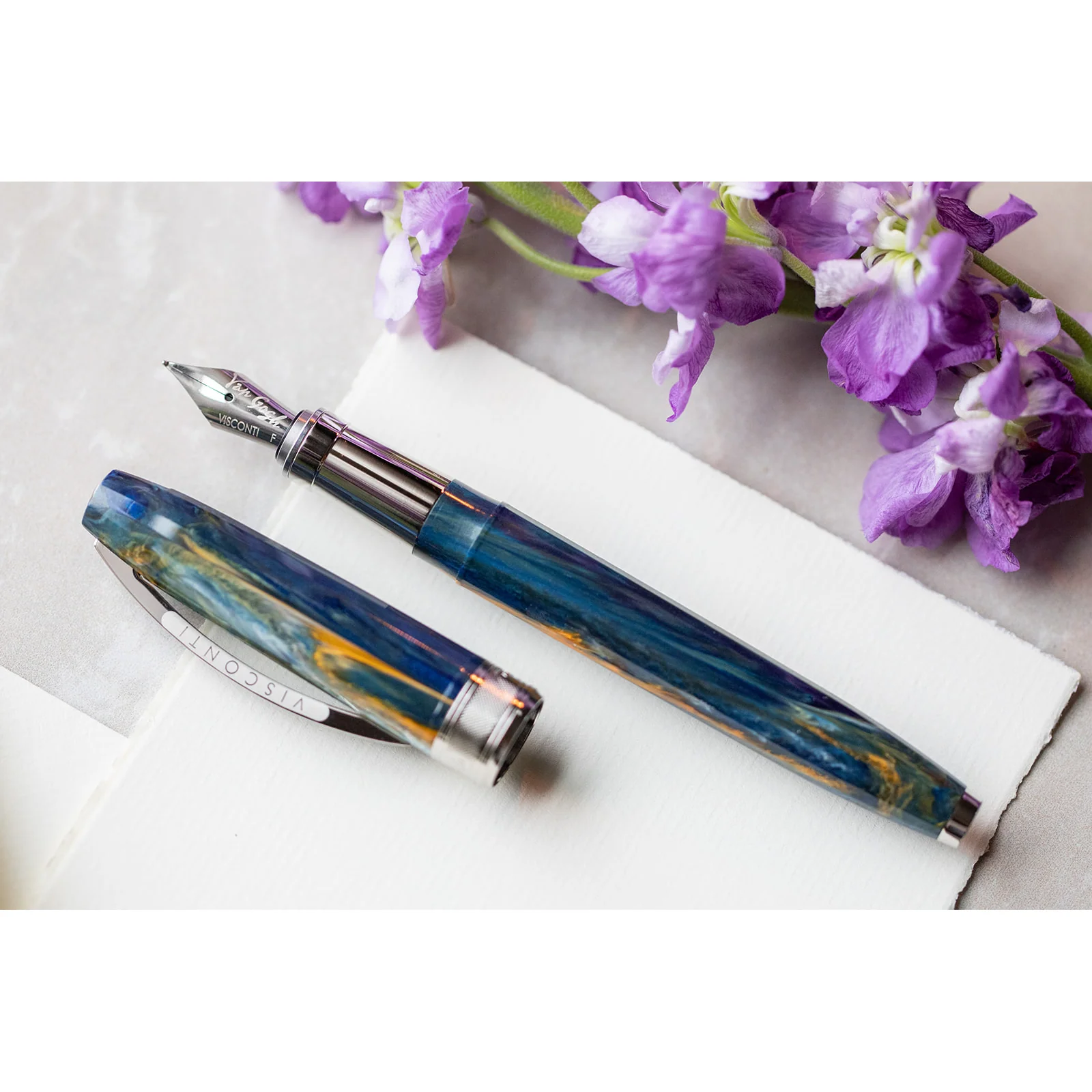 Visconti Van Gogh Fountain Pen - Starry Night - Image 3