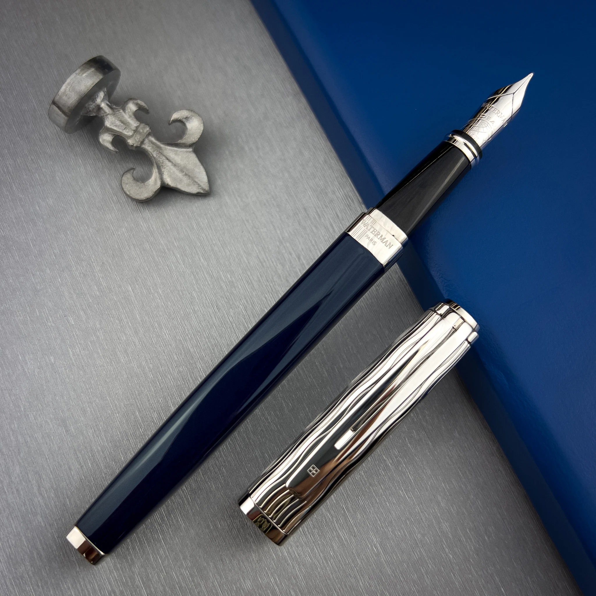 Waterman Exception Slim Fountain Pen - L'essence du Bleu (Special Edition)