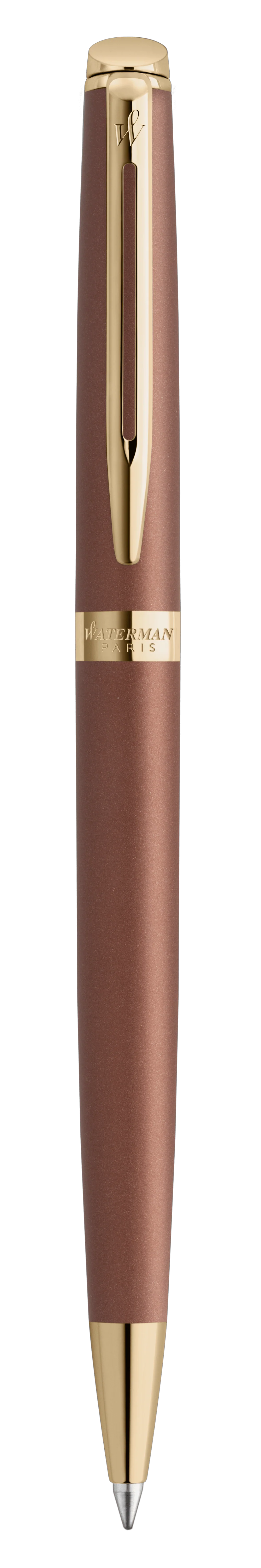 Waterman Hémisphère Understated Edit Ballpoint Pen - Metallic Copper Red - Image 2