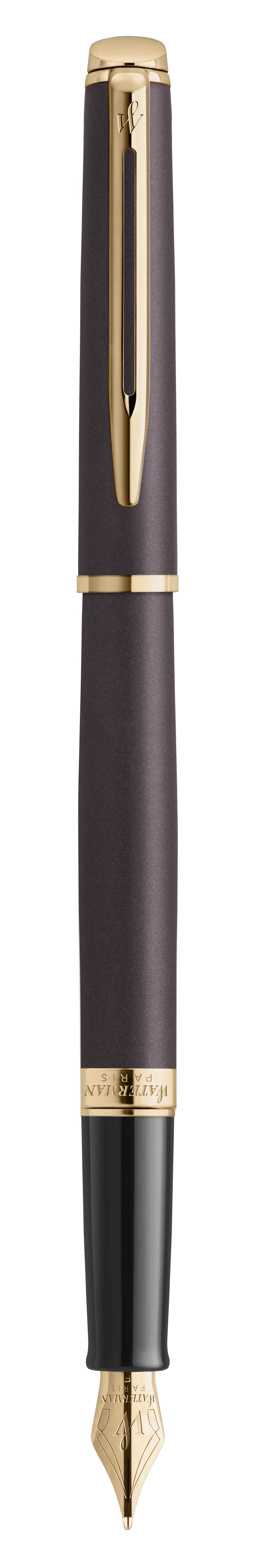 Waterman Hémisphère Understated Edit Fountain Pen - Lava Black - Image 3