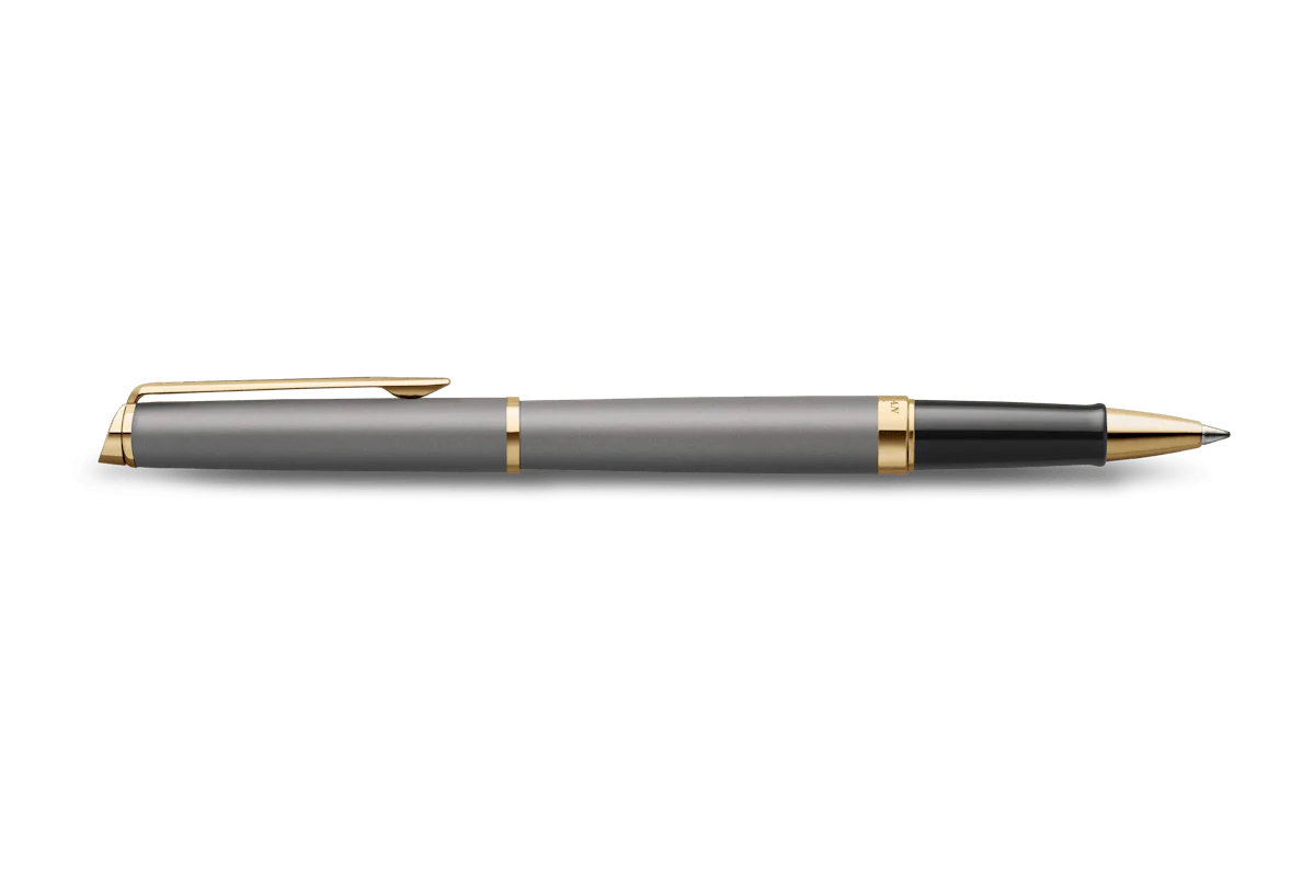 Waterman Hémisphère Understated Edit Rollerball Pen - Metallic Grey - Image 7