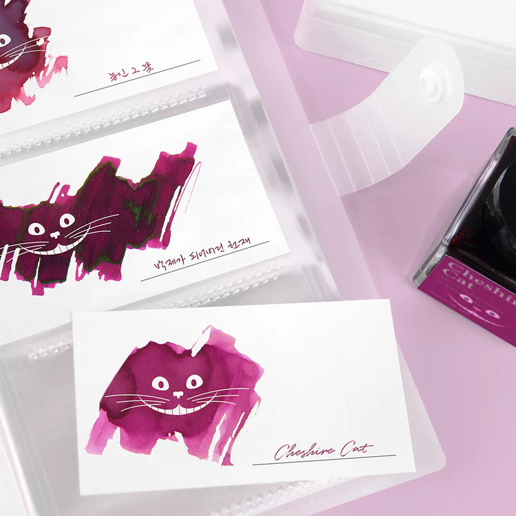 Wearingeul Ink Color Swatch Card - Smile Cat - Image 3