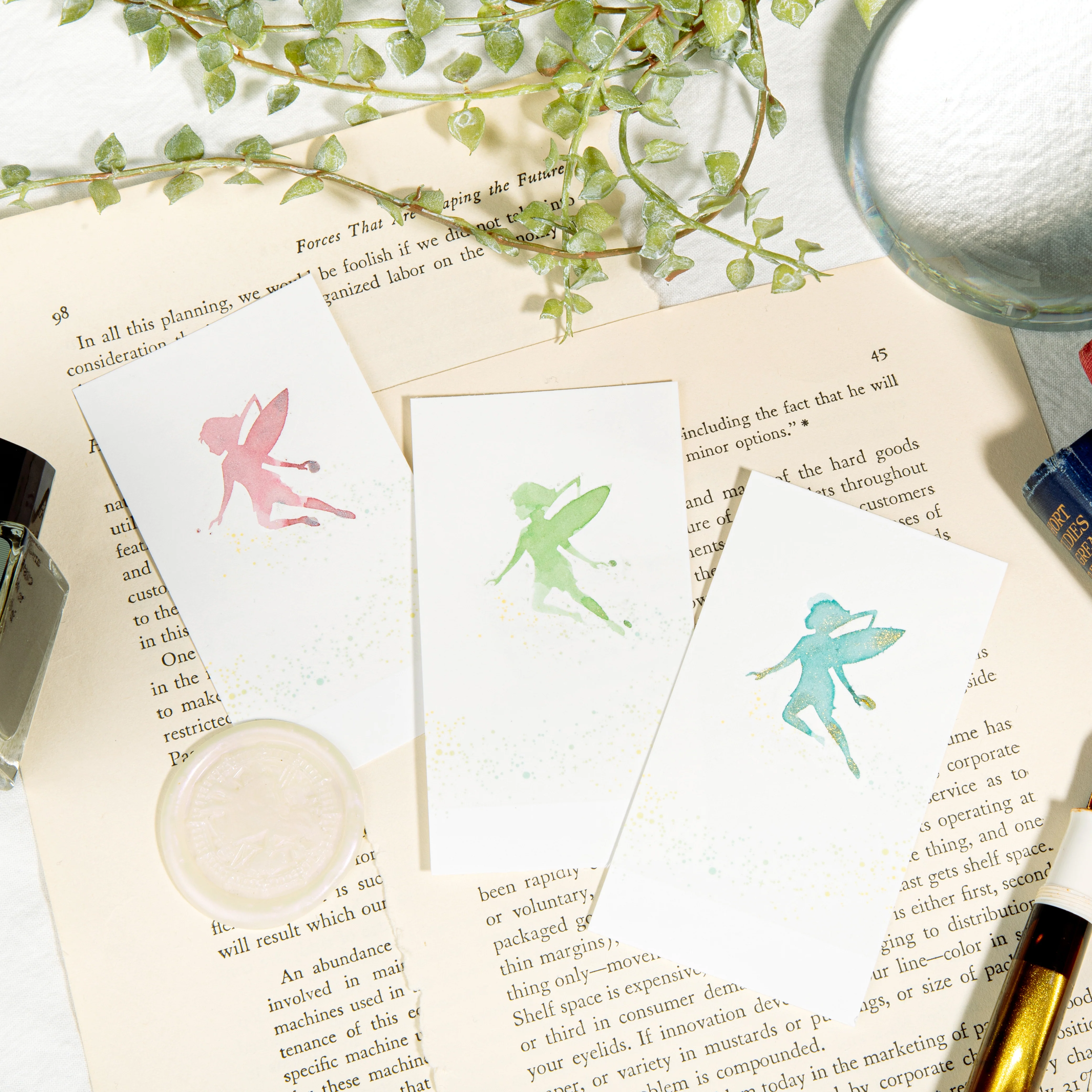 Wearingeul Ink Color Swatch Card - Tinker Bell - Image 4