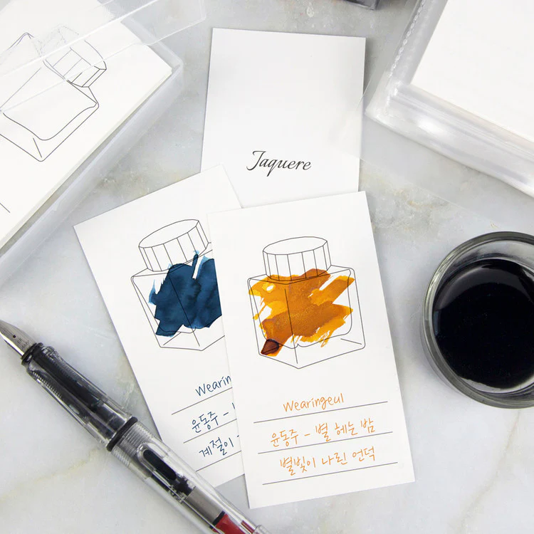 Wearingeul Ink Color Swatch Card - Vertical - Image 4